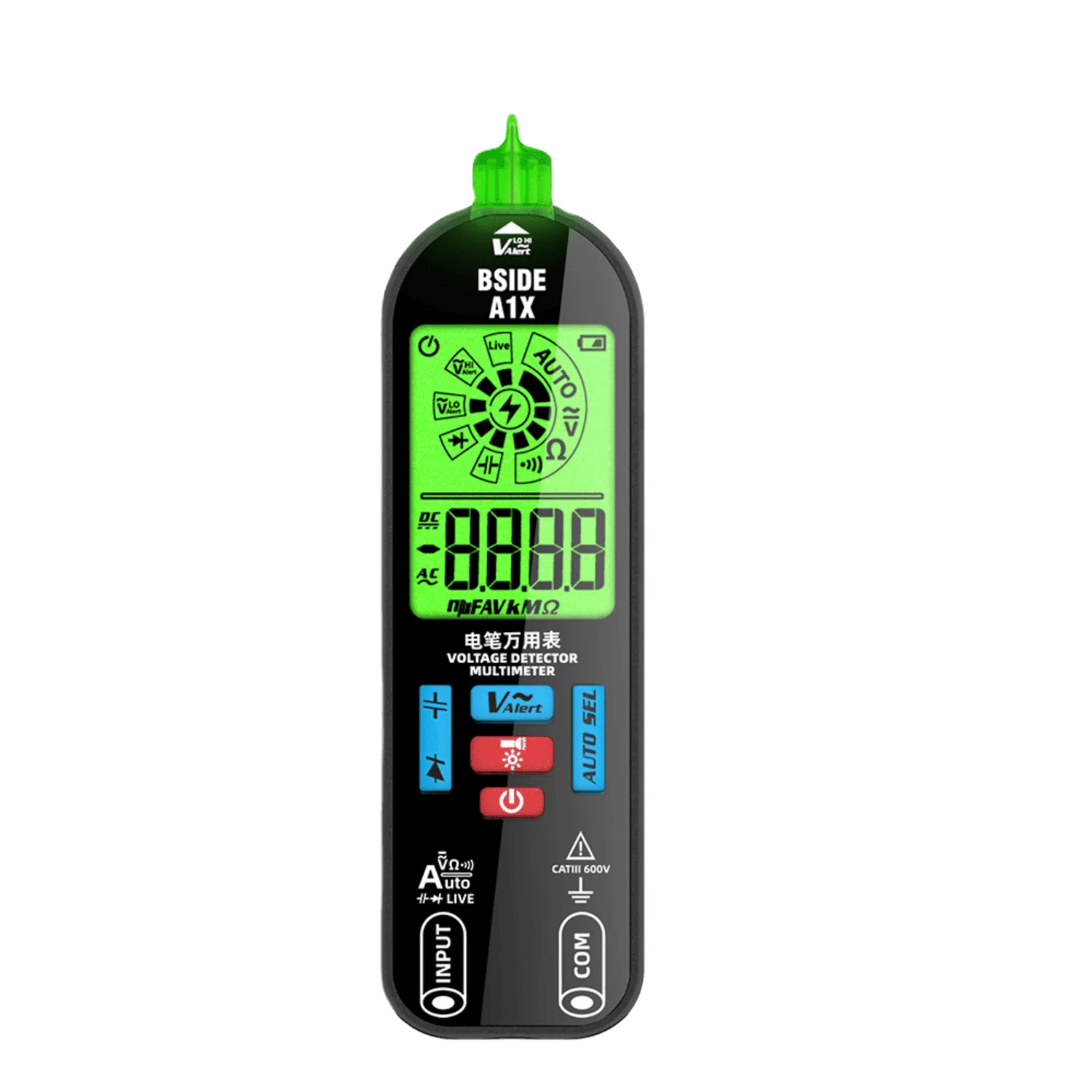VIVI A1X Rechargeable Digital Multimeter DC AC Voltmeter - Image 2