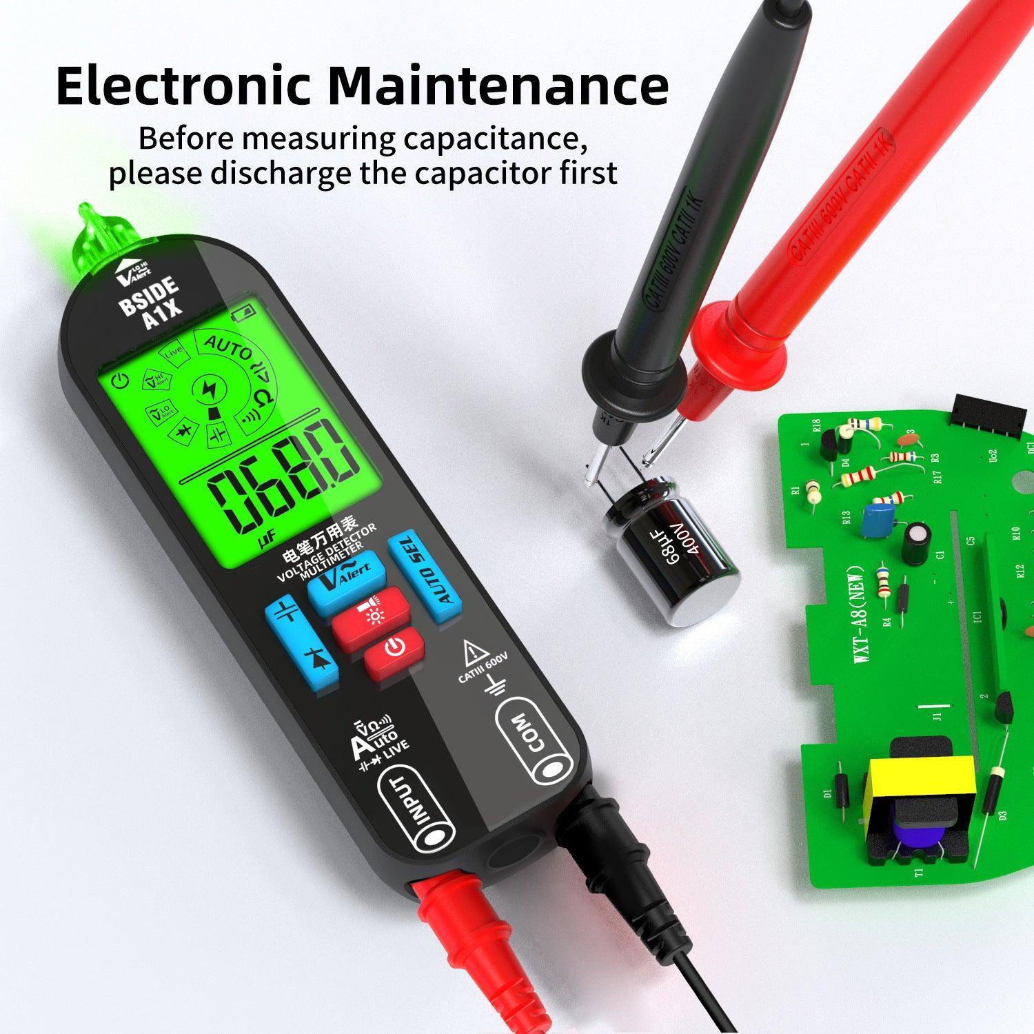 VIVI A1X Rechargeable Digital Multimeter DC AC Voltmeter - Image 3