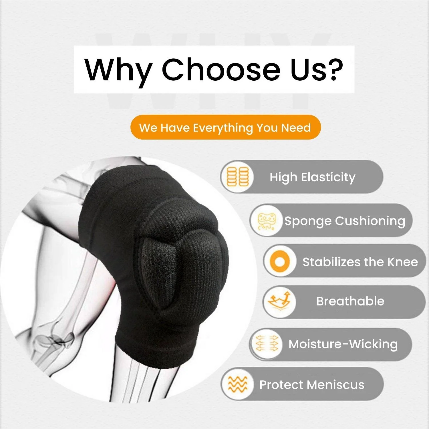VIVI Anti-Slip Impact-Resistant Protective Knee Pads - Image 4