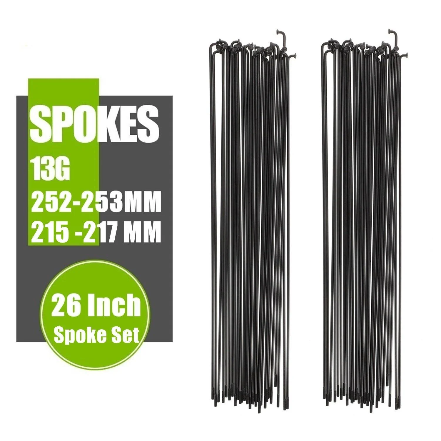 VIVI Bike 26 Inch Bike Spokes with Nipples - Image 25