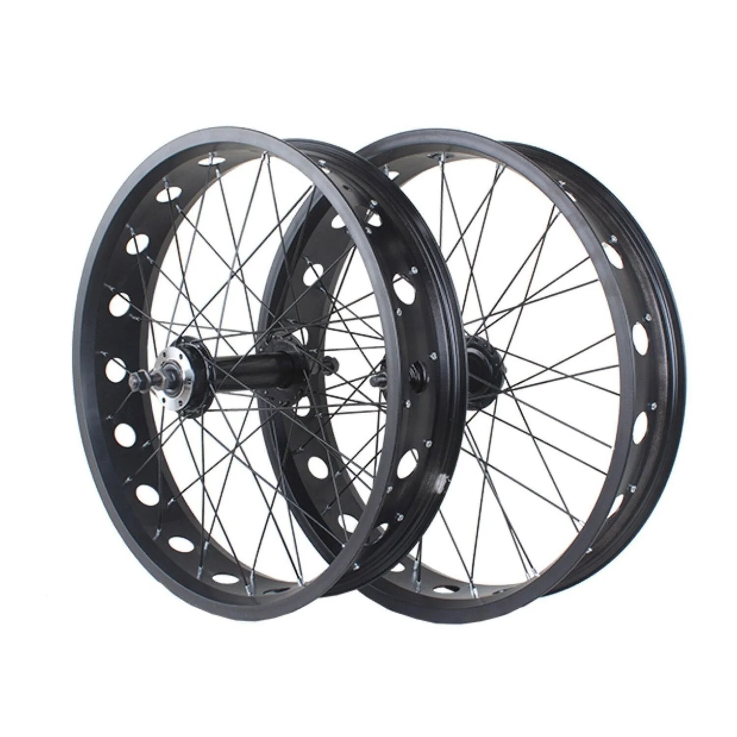 VIVI Bike 26 Inch Fat Tire Front Wheel Set - Image 3