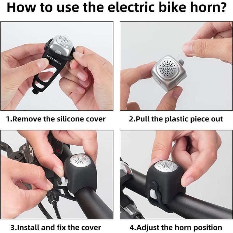 VIVI Bike Bell 90 dB Bicycle Electric Horn - Image 15