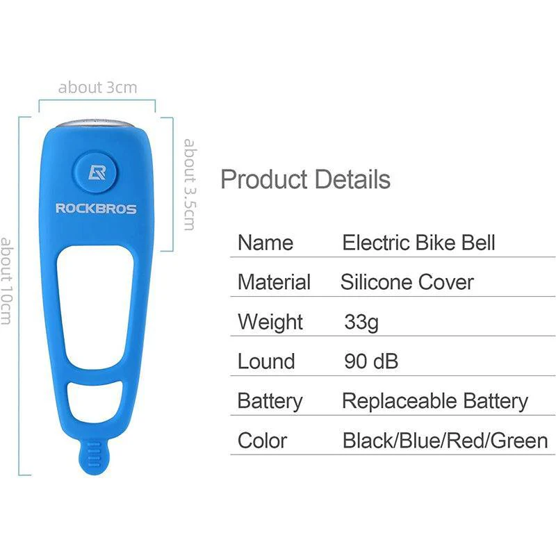VIVI Bike Bell 90 dB Bicycle Electric Horn - Image 16