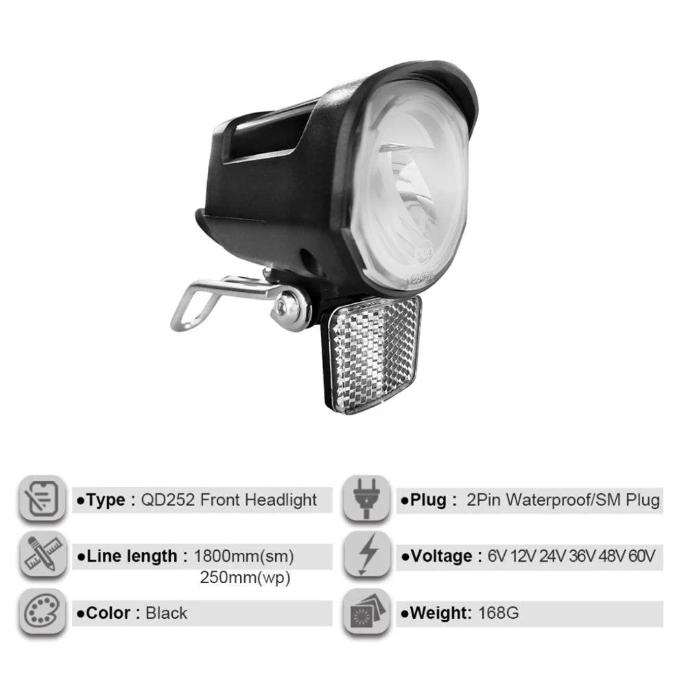 VIVI Bike Headlight QD252 Bike Front Lights - Image 21
