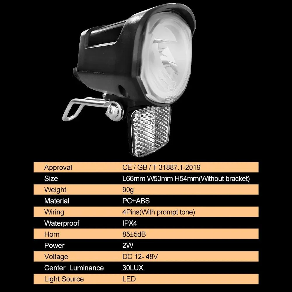 VIVI Bike Headlight QD252 Bike Front Lights - Image 8