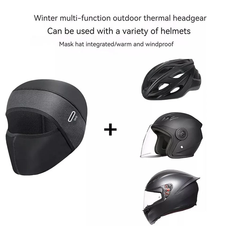 VIVI Bike Helmet Liner Warm Cycling Cap Masks - Image 10