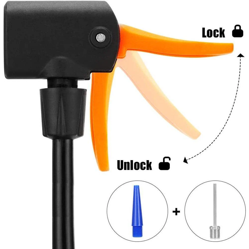 VIVI Bike Pump Bike Foot Portable Pump - Image 10