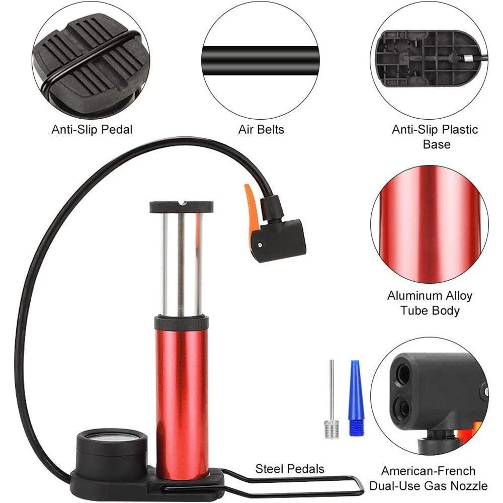 VIVI Bike Pump Bike Foot Portable Pump - Image 21