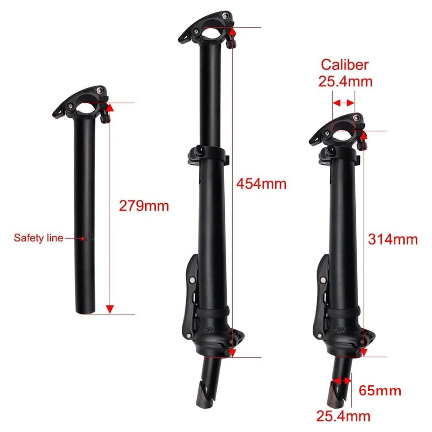 VIVI Bike Stem Folding Handlebar Riser - Image 6