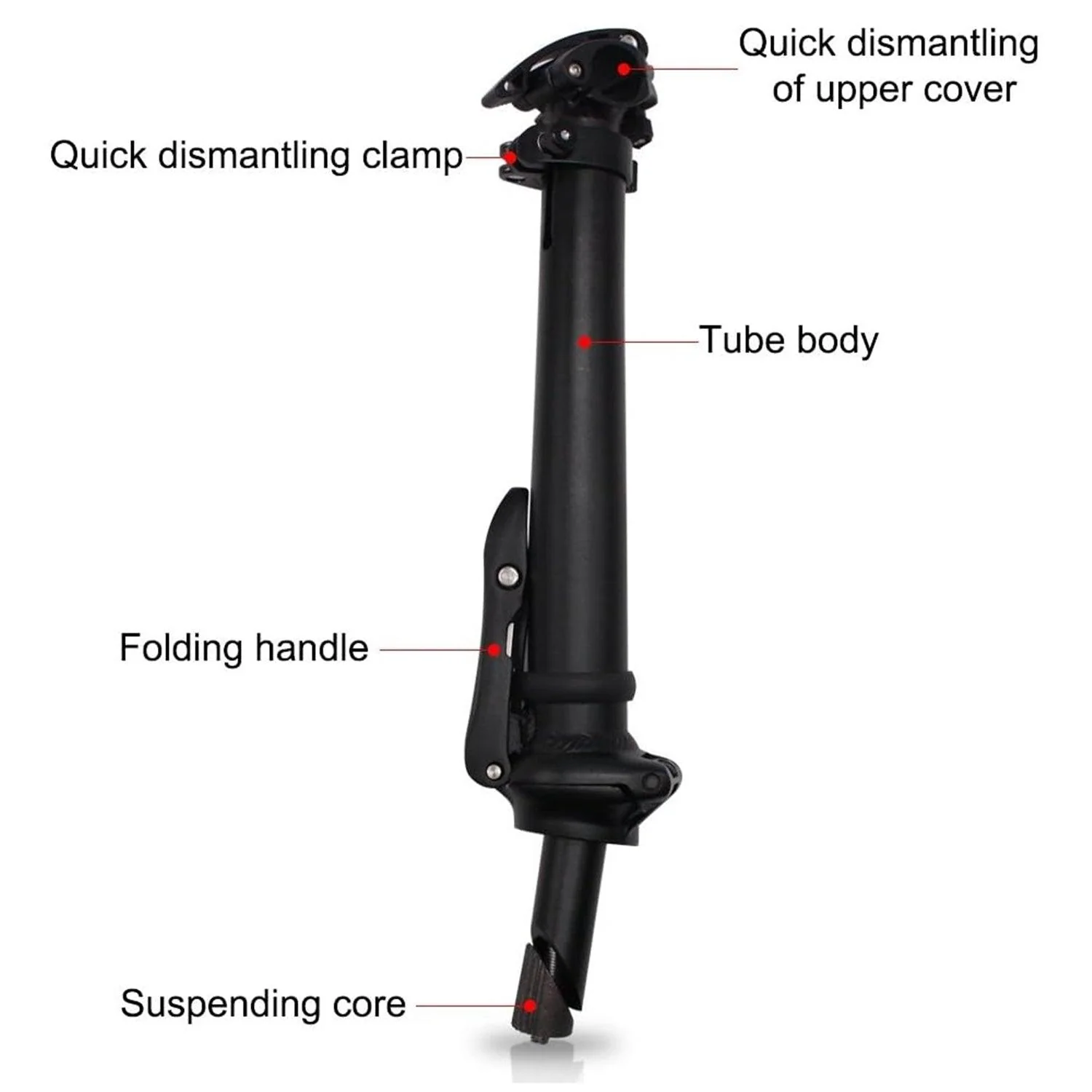VIVI Bike Stem Folding Handlebar Riser - Image 7