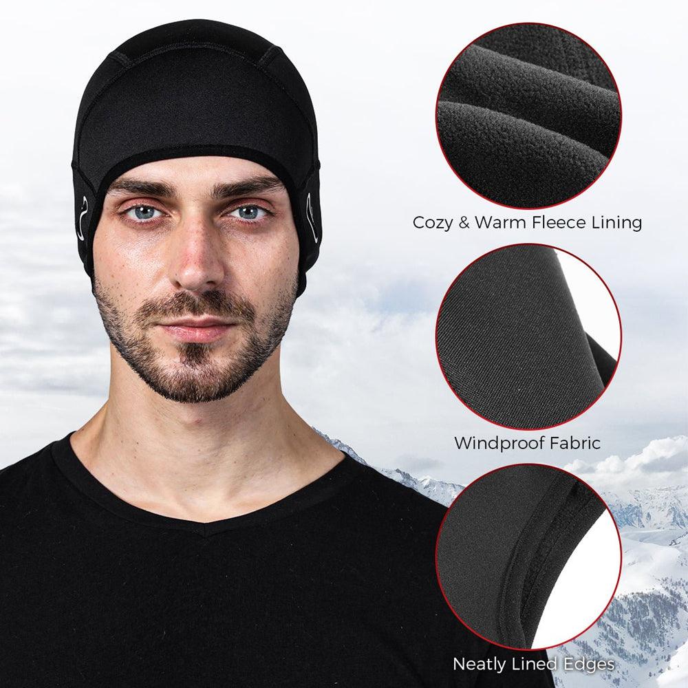 VIVI Bike Winter Helmet Liner Warm Skull Caps - Image 7
