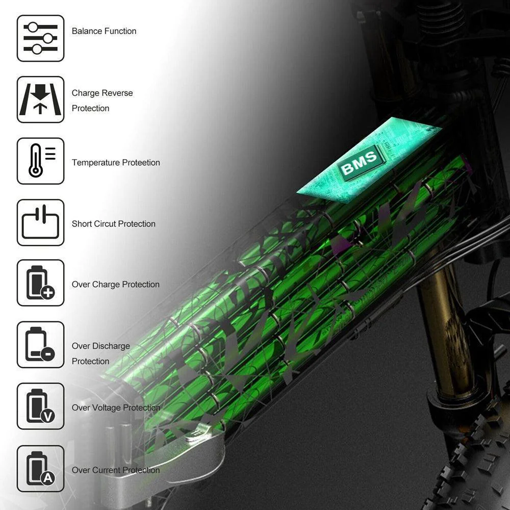 VIVI Electric Bike Battery For F20F Ebike - Image 37