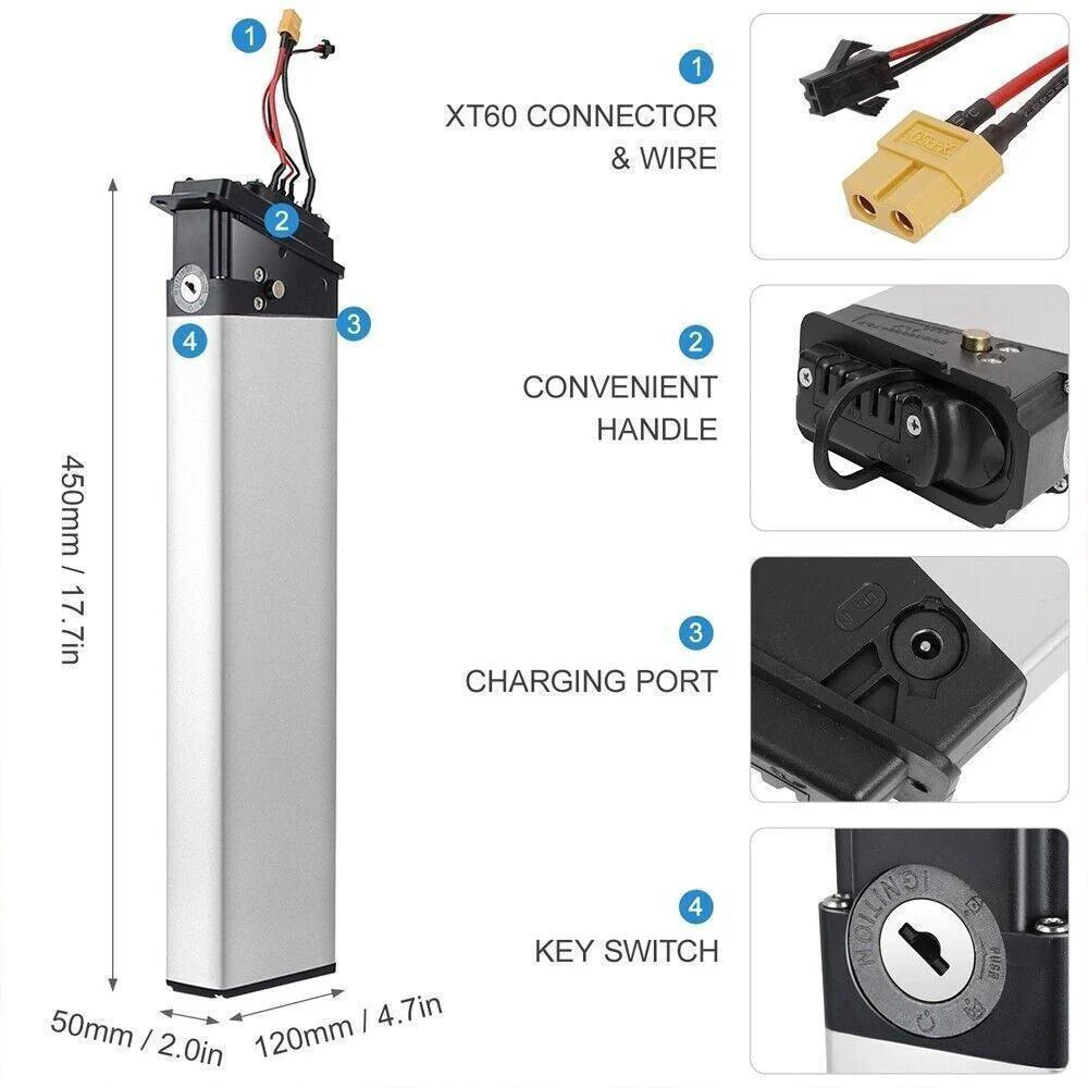 VIVI Electric Bike Battery For F20F Ebike - Image 38
