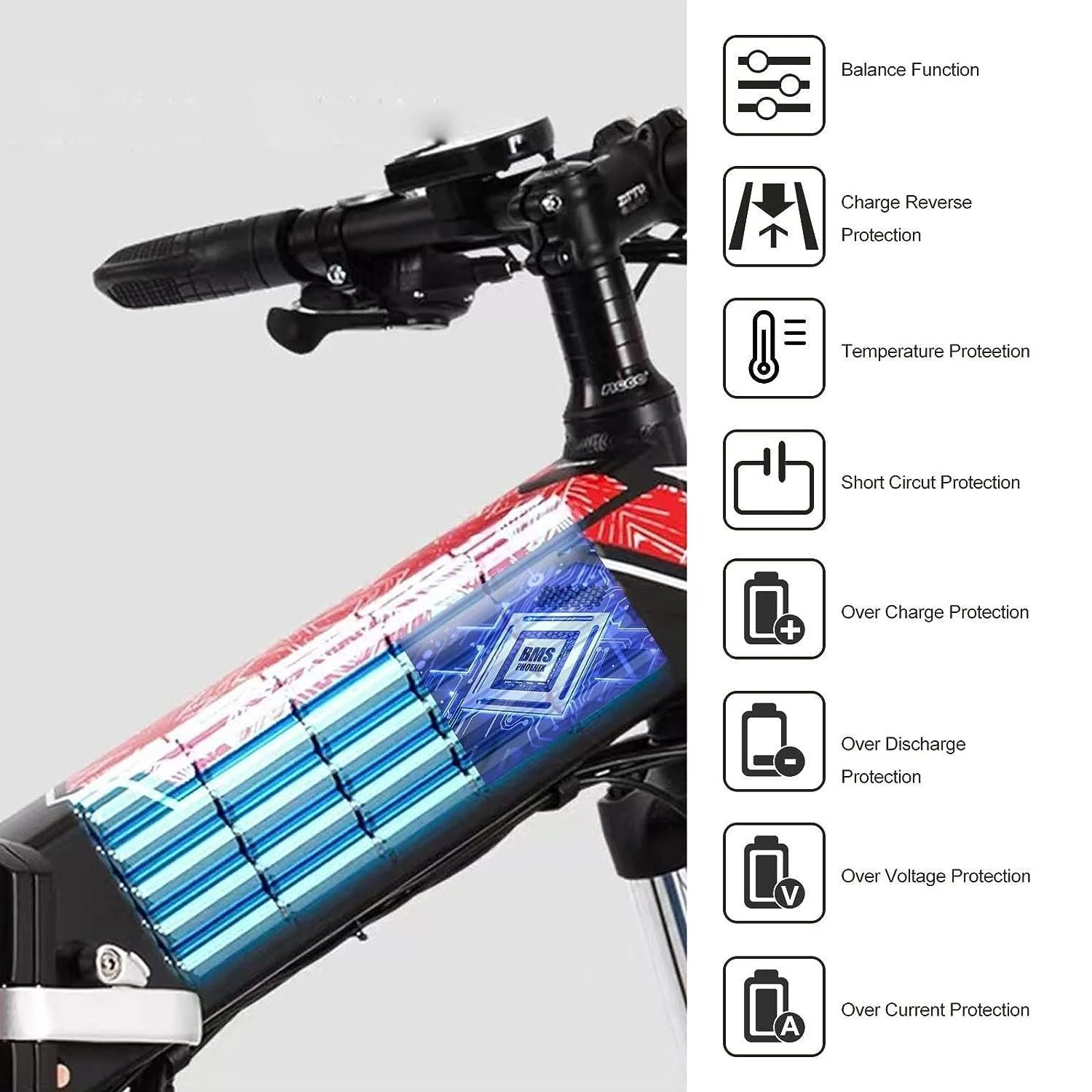 VIVI Electric Bike Battery For FM20UL Ebike - Image 3
