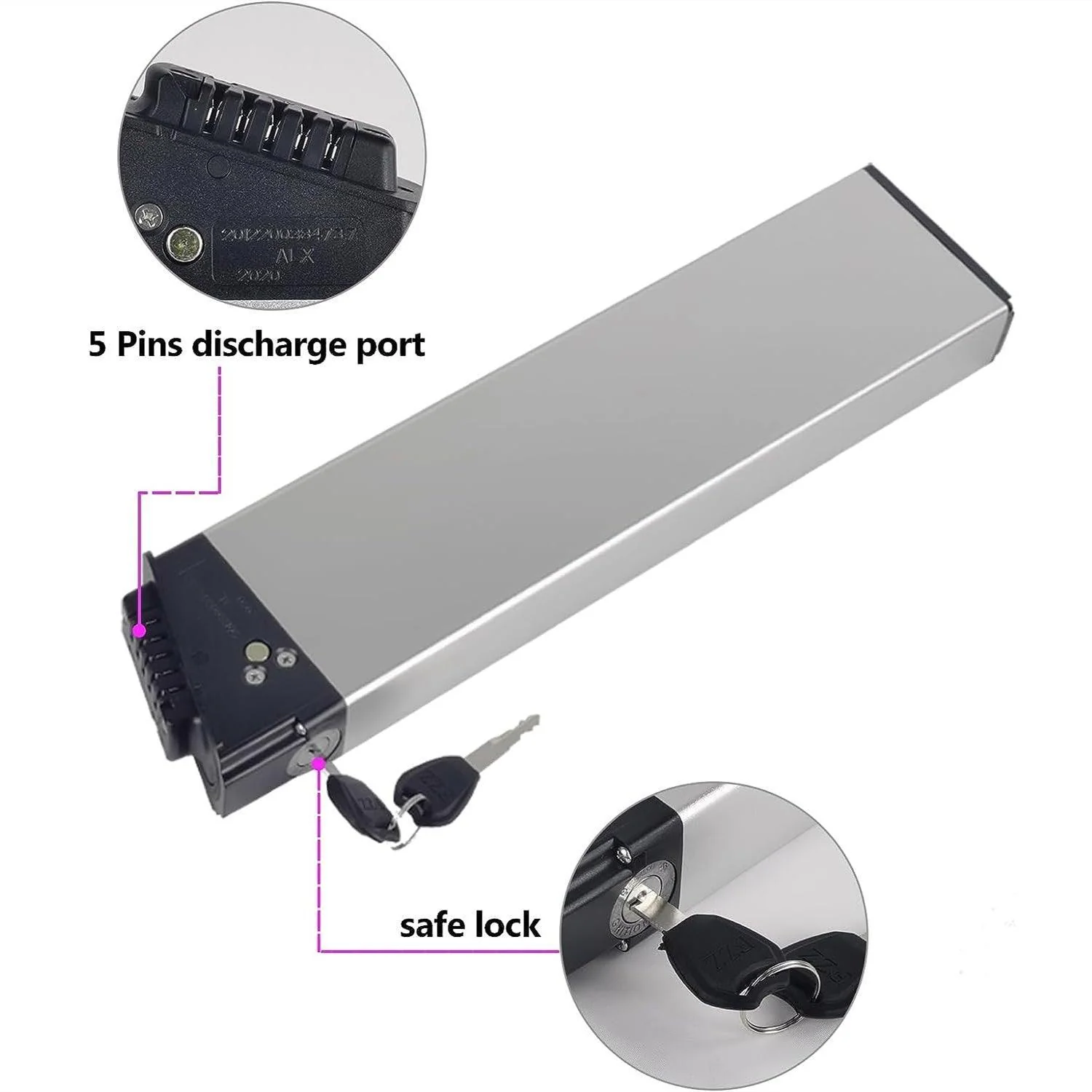 VIVI Electric Bike Battery For FM20UL Ebike - Image 43