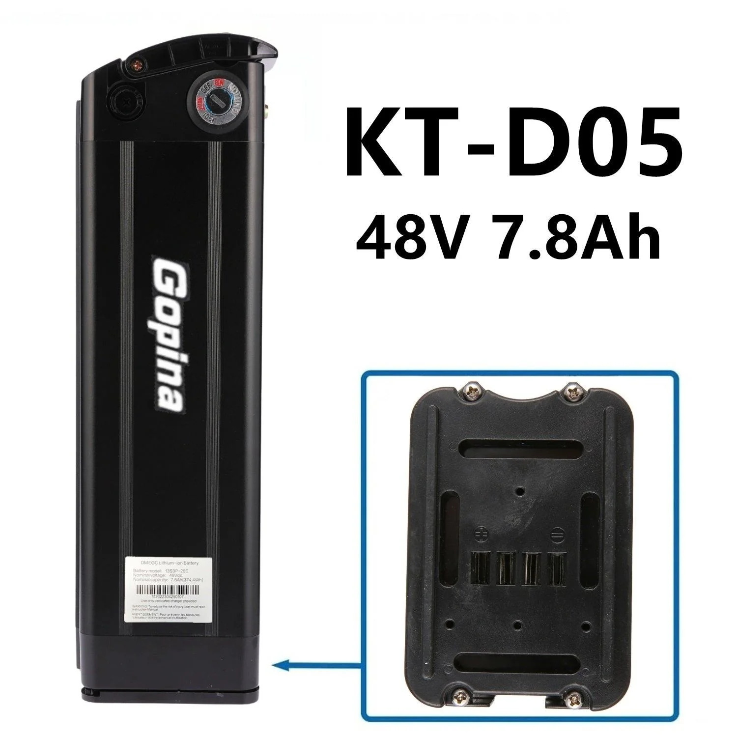 VIVI Electric Bike Battery For Gopina Ebike - Image 15