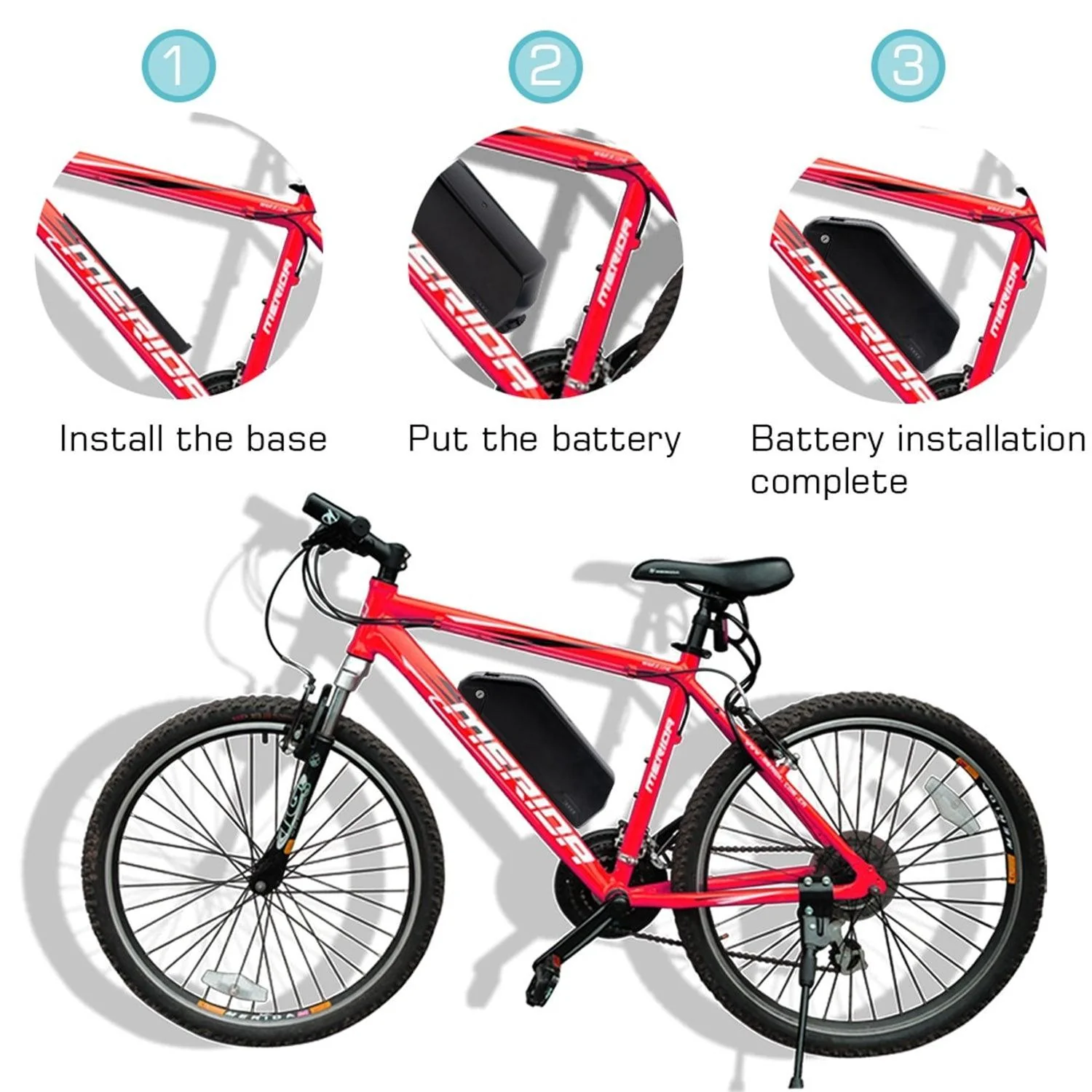 VIVI Electric Bike Battery For H6 Ebike - Image 11