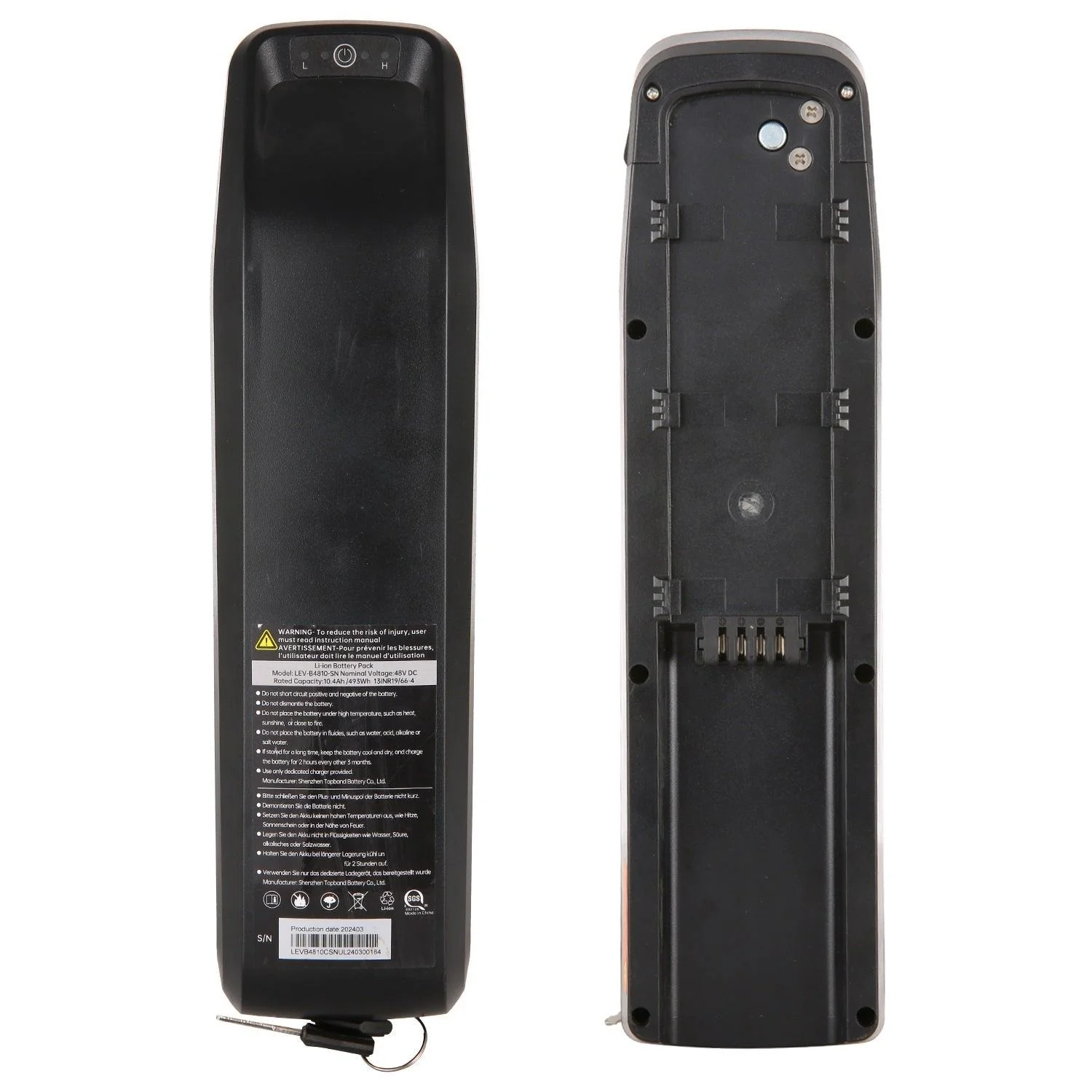 VIVI Electric Bike Battery For H7UL Ebike - Image 8