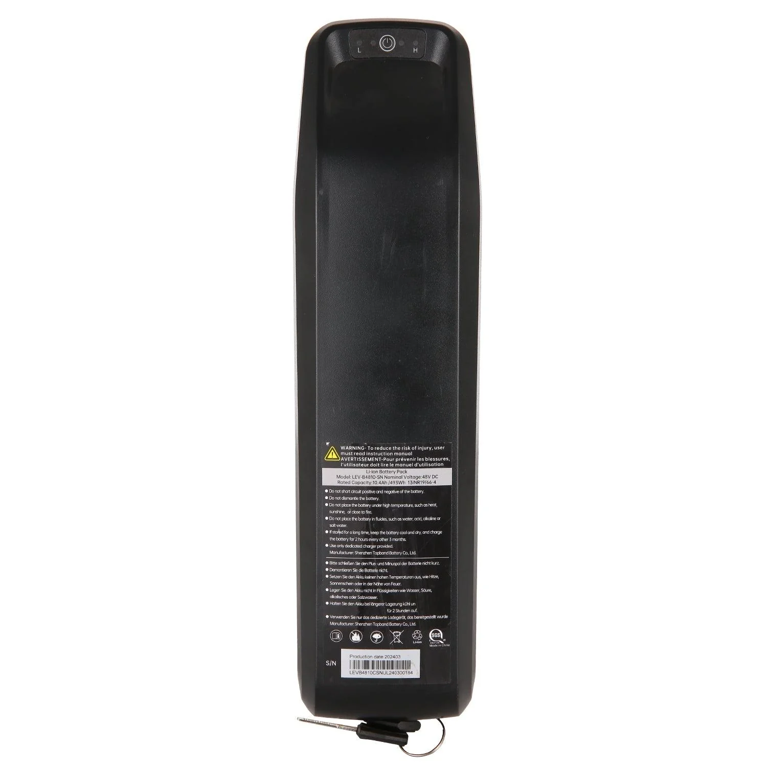 VIVI Electric Bike Battery For H7UL Ebike - Image 9