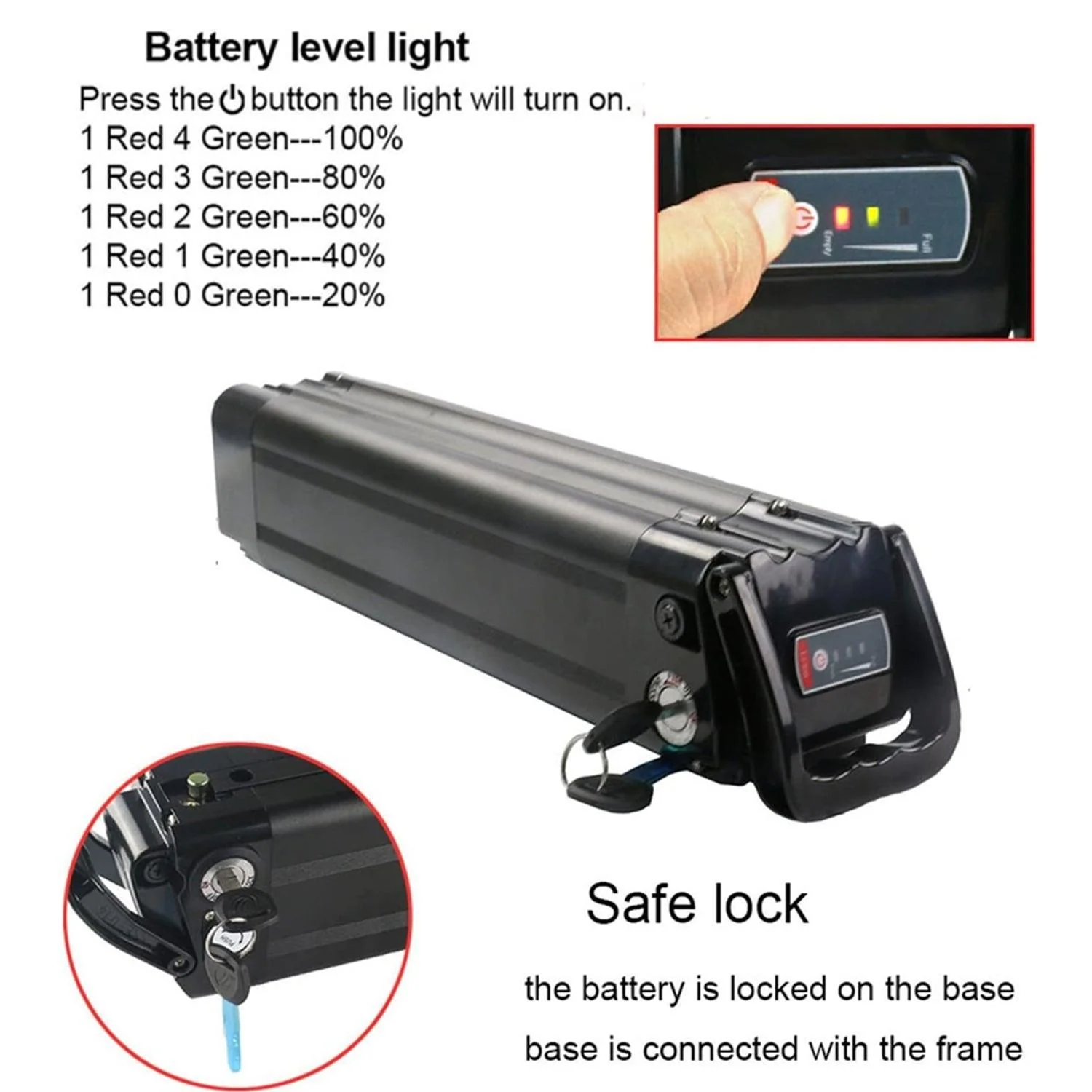 VIVI Electric Bike Battery For MT20UL Ebike - Image 4