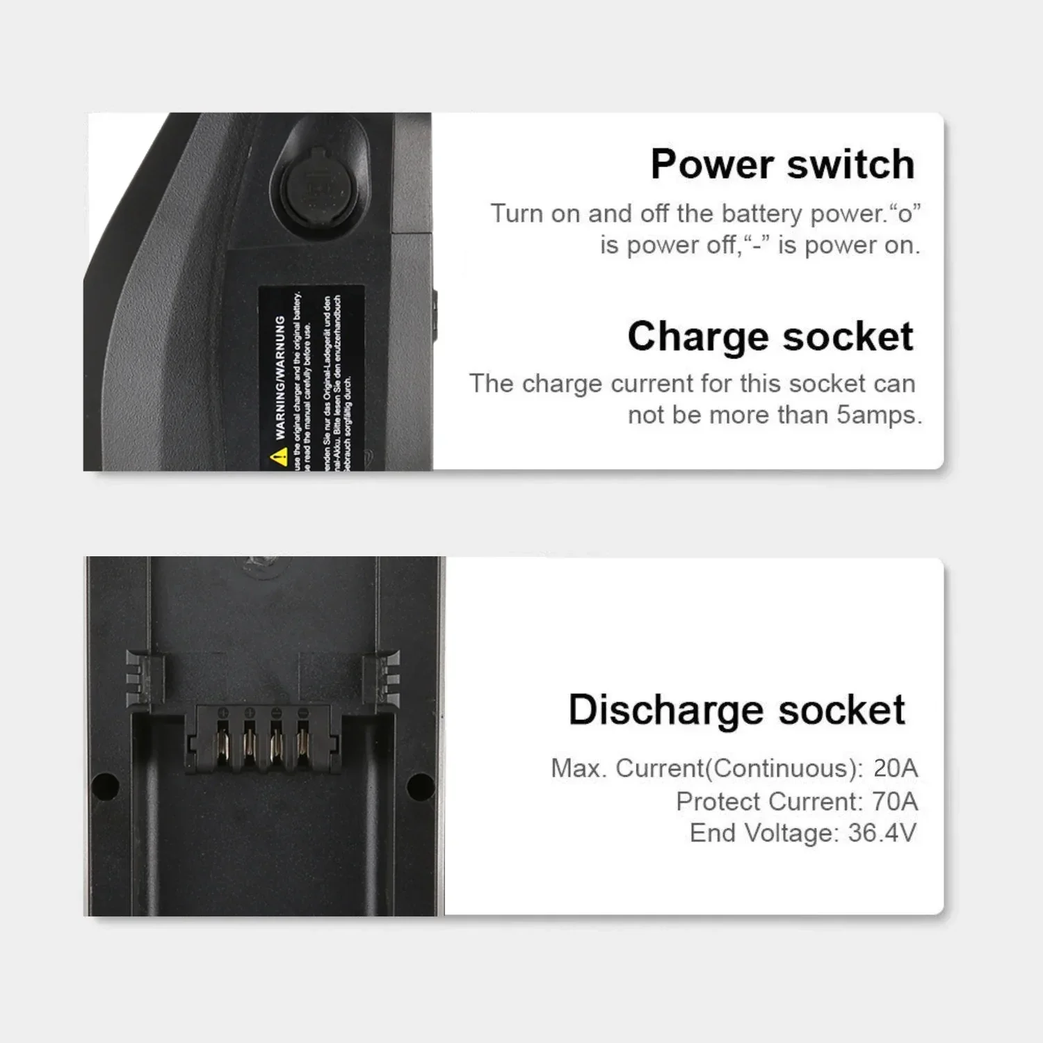 VIVI Electric Bike Battery For T01 Ebike - Image 4