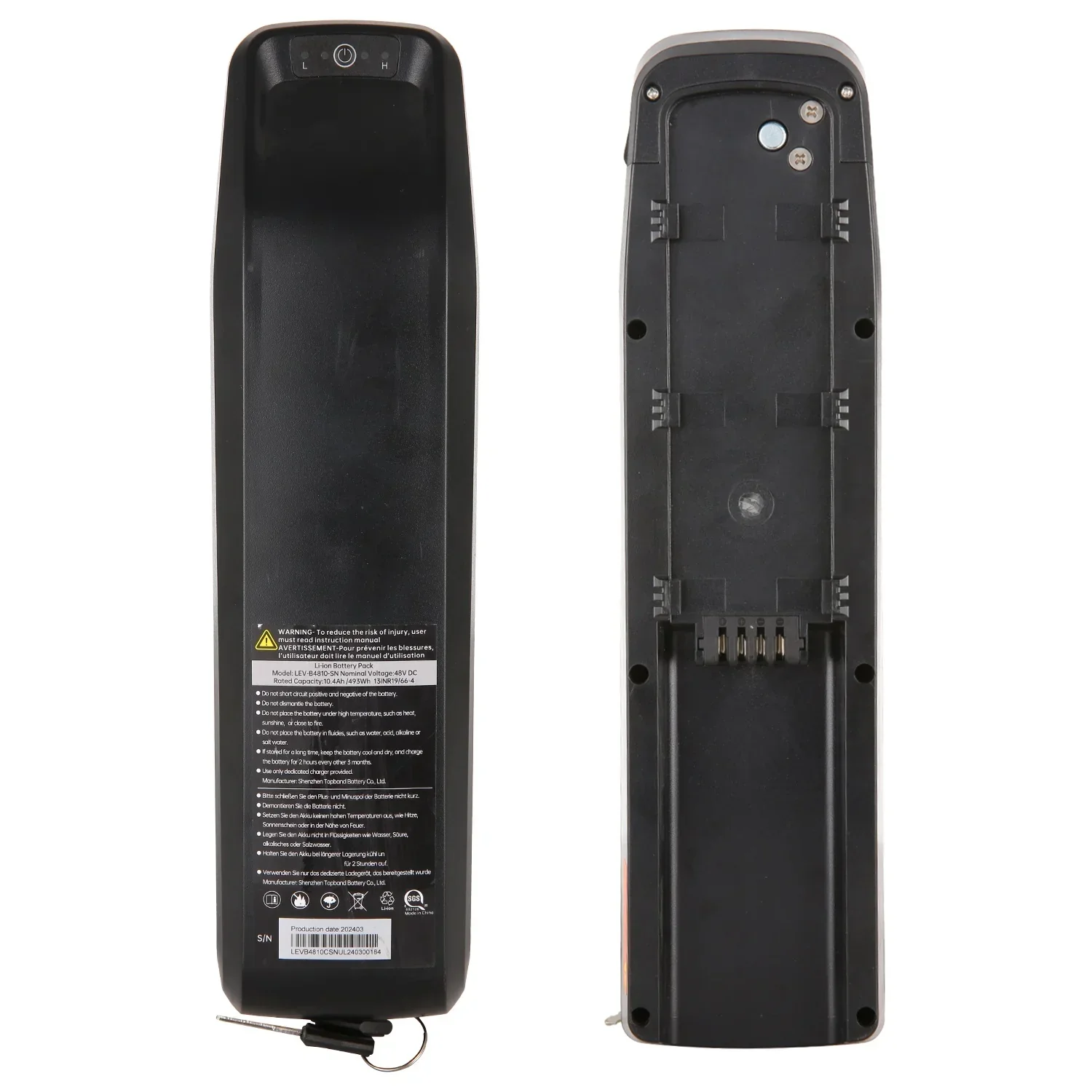 VIVI Electric Bike Battery For T01 Ebike - Image 6