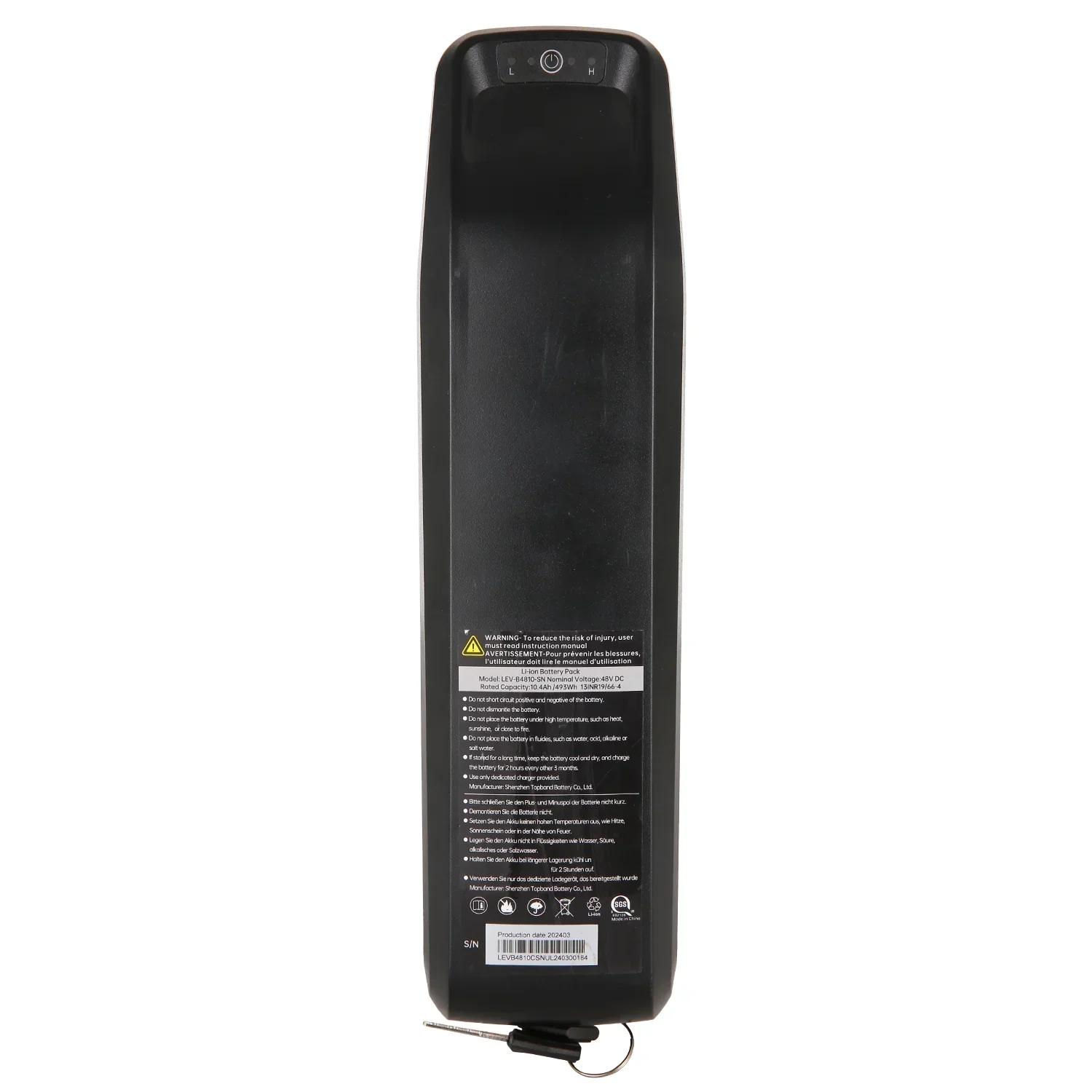 VIVI Electric Bike Battery For T01 Ebike - Image 7