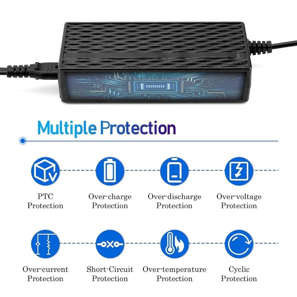 VIVI Electric Bike Chargers for 48V Battery - Image 4