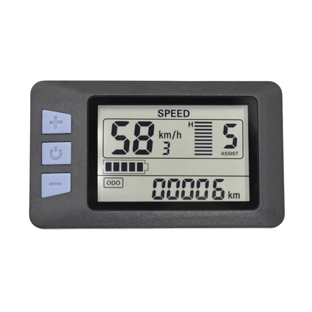 VIVI Electric Bike Computer 48V P3H LCD Display Meters - Image 8
