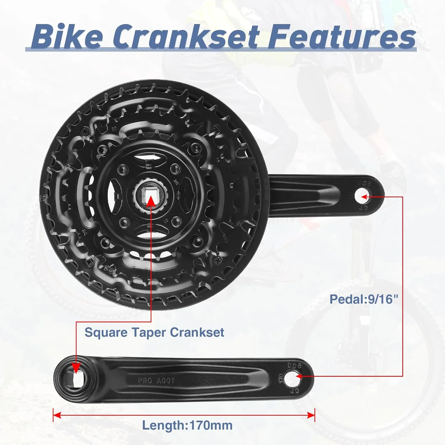 VIVI Electric Bike Cranksets - Image 3