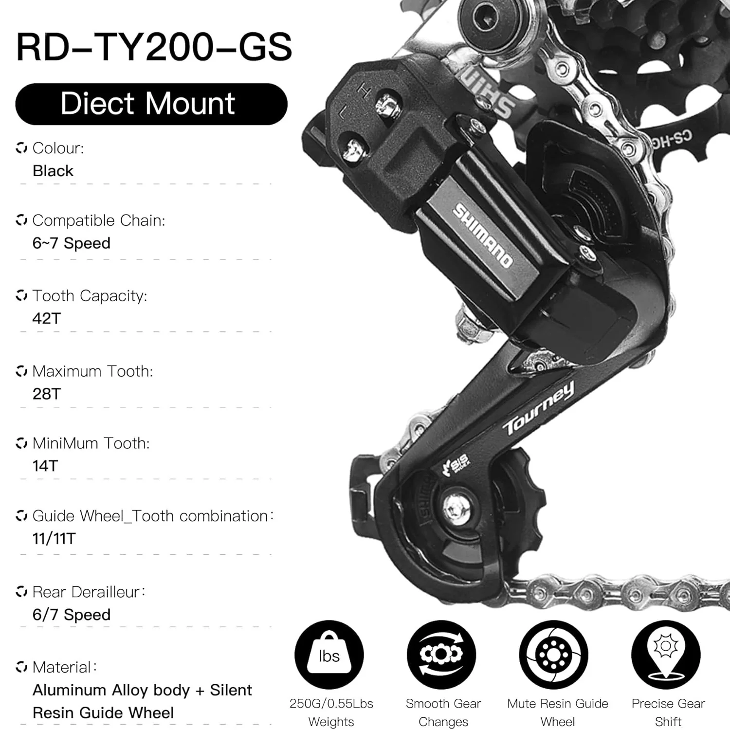 VIVI Electric Bike Derailleur Rear Derailleurs - Image 20