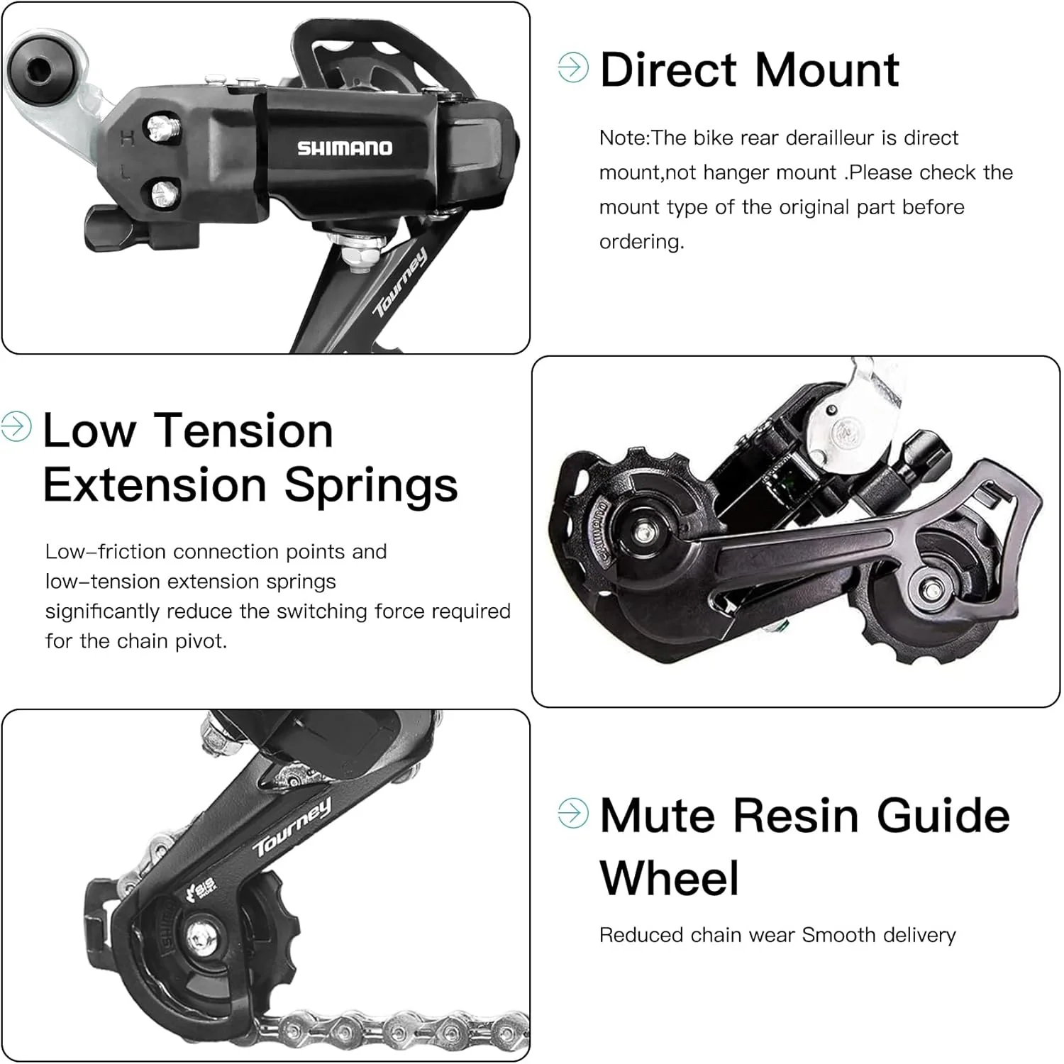 VIVI Electric Bike Derailleur Rear Derailleurs - Image 24