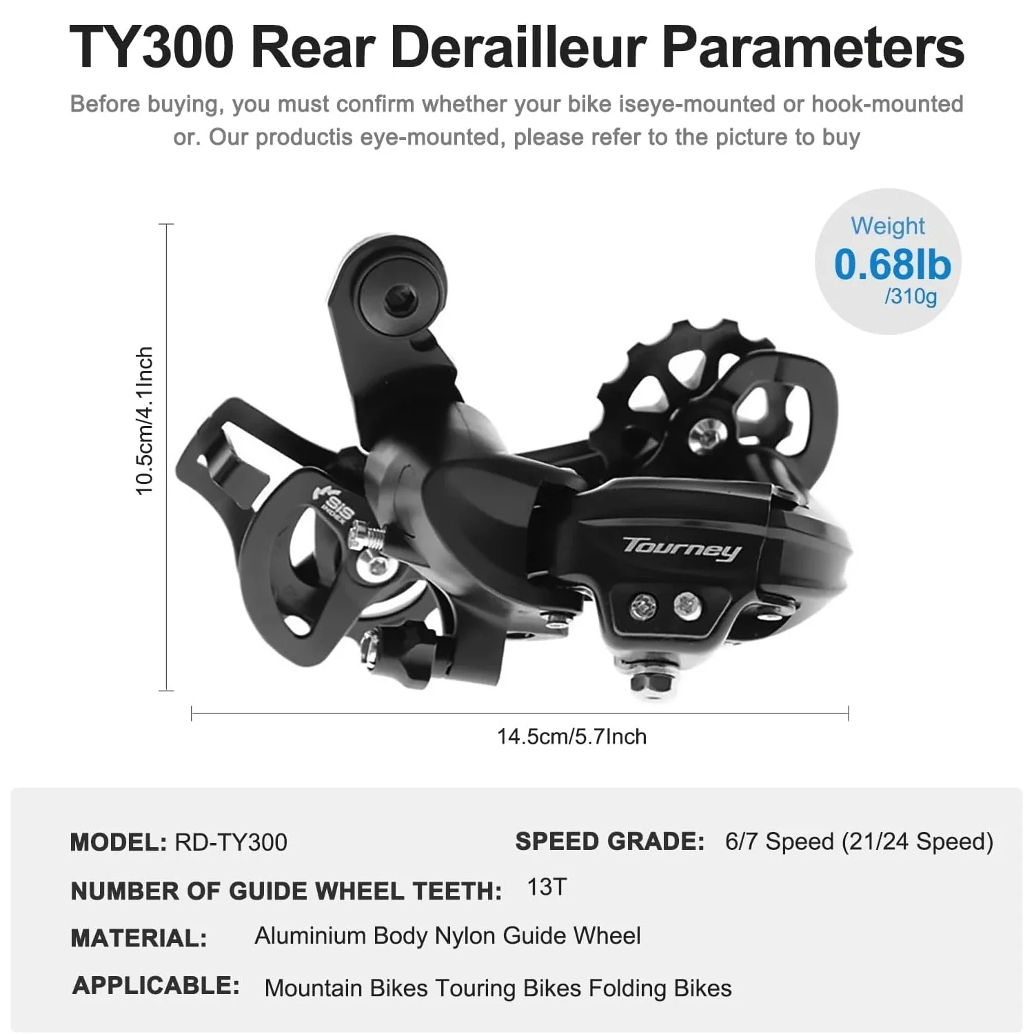 VIVI Electric Bike Derailleur Rear Derailleurs - Image 41