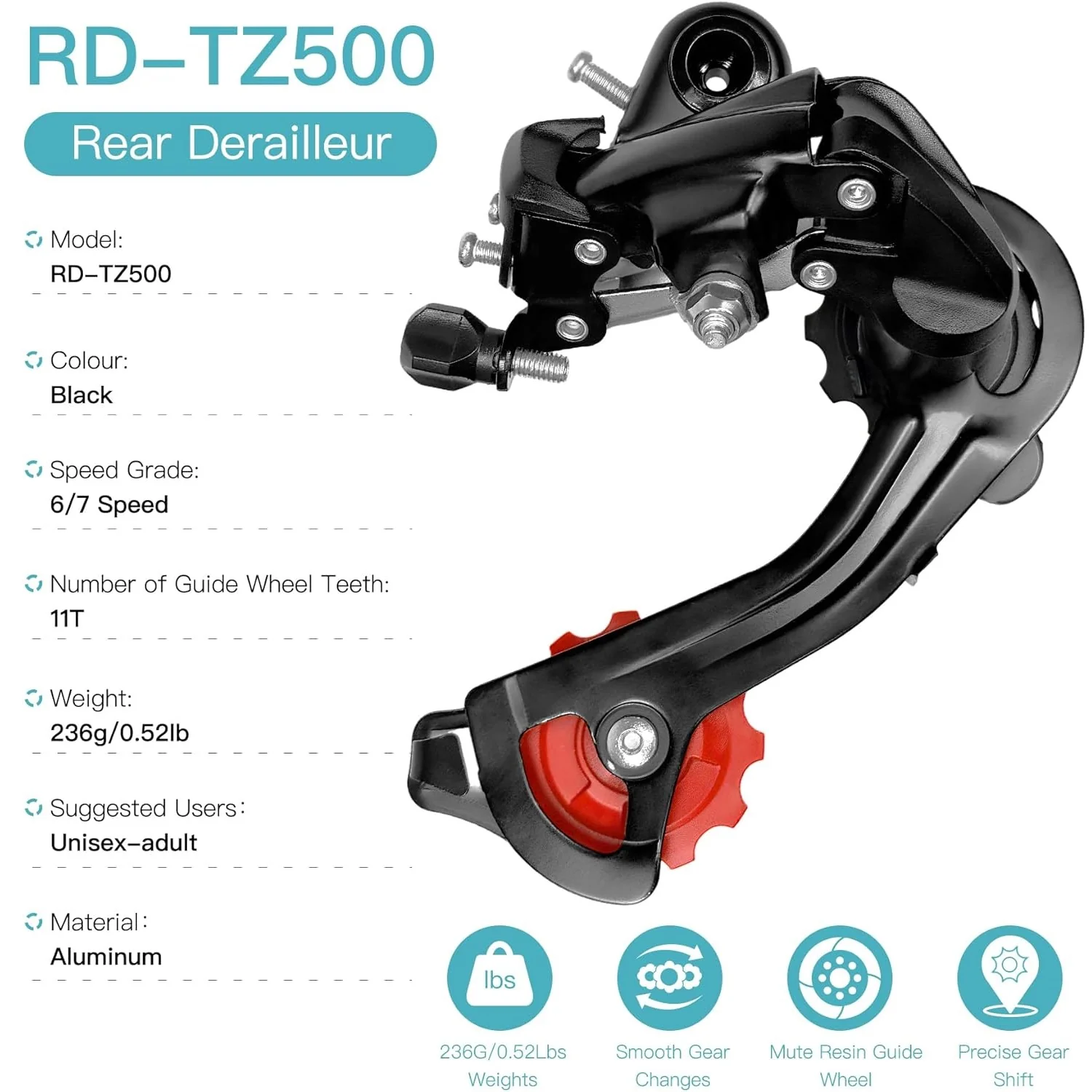 VIVI Electric Bike Derailleur Rear Derailleurs - Image 5