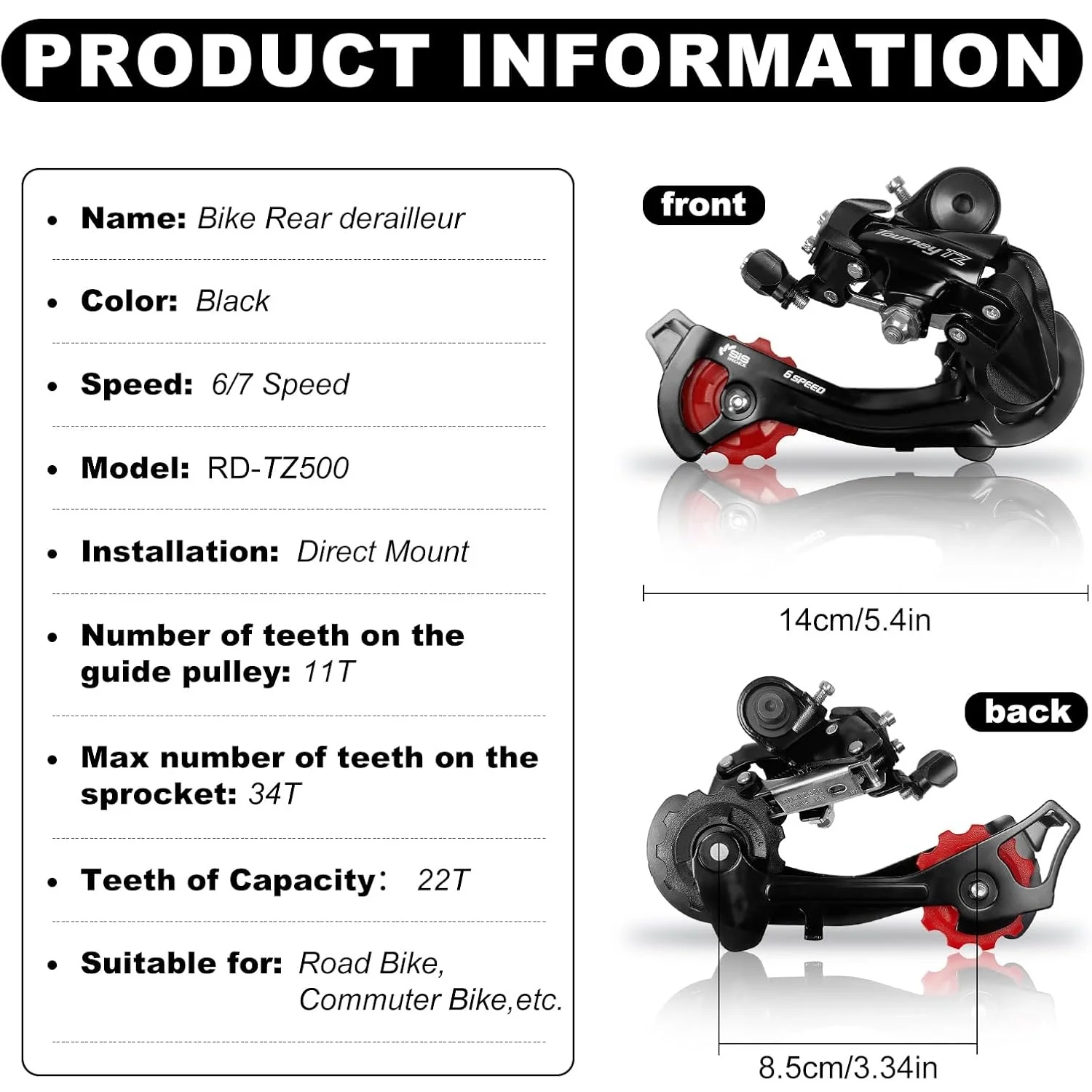 VIVI Electric Bike Derailleur Rear Derailleurs - Image 8