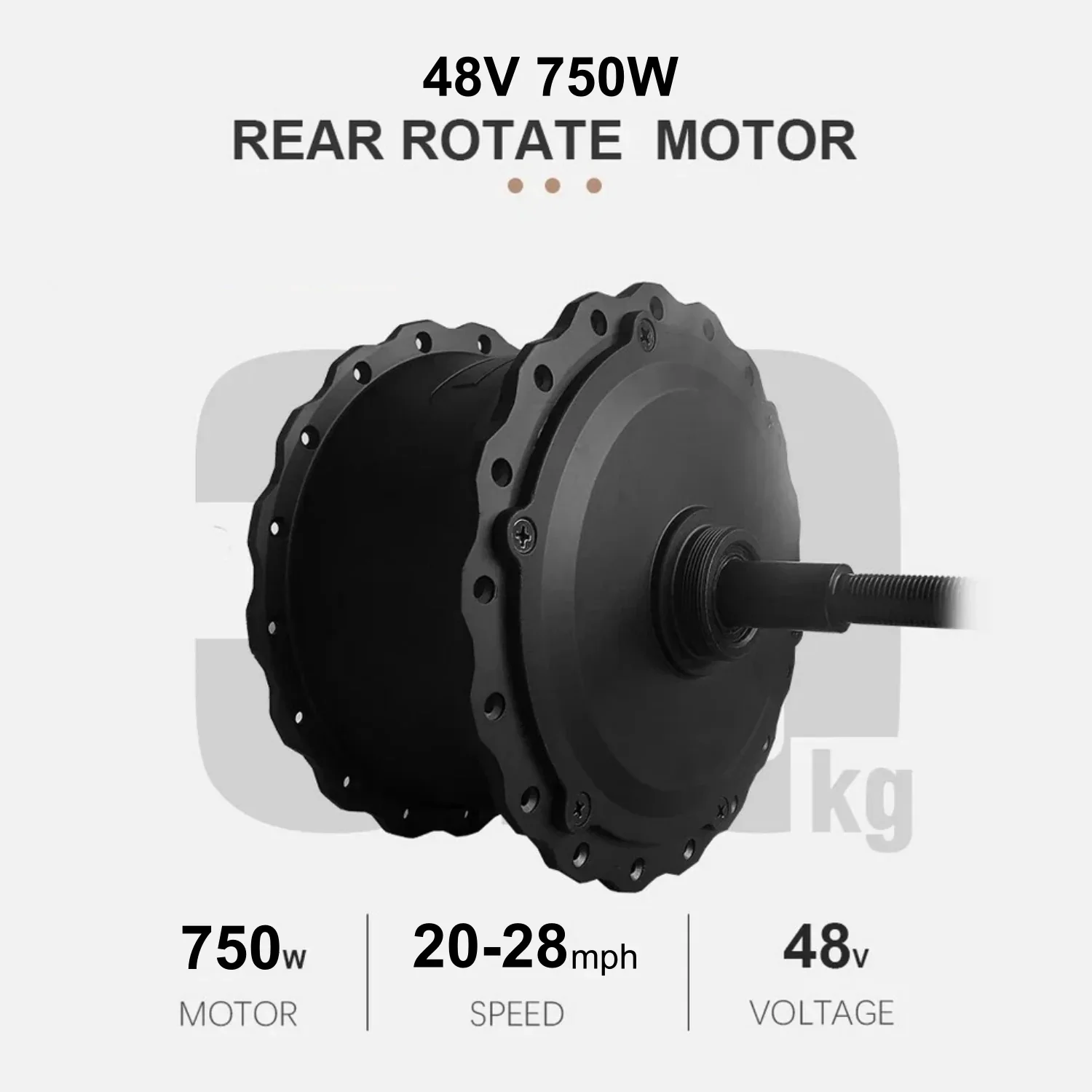 VIVI Electric Bike Motor Rear Brushless Hub Motors - Image 15