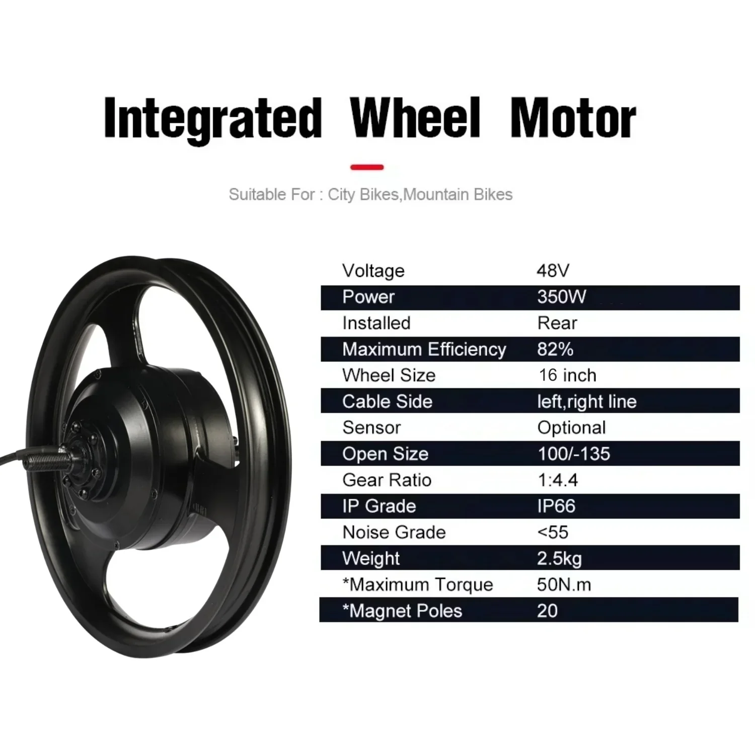 VIVI Electric Bike Motor Rear Brushless Hub Motors - Image 41