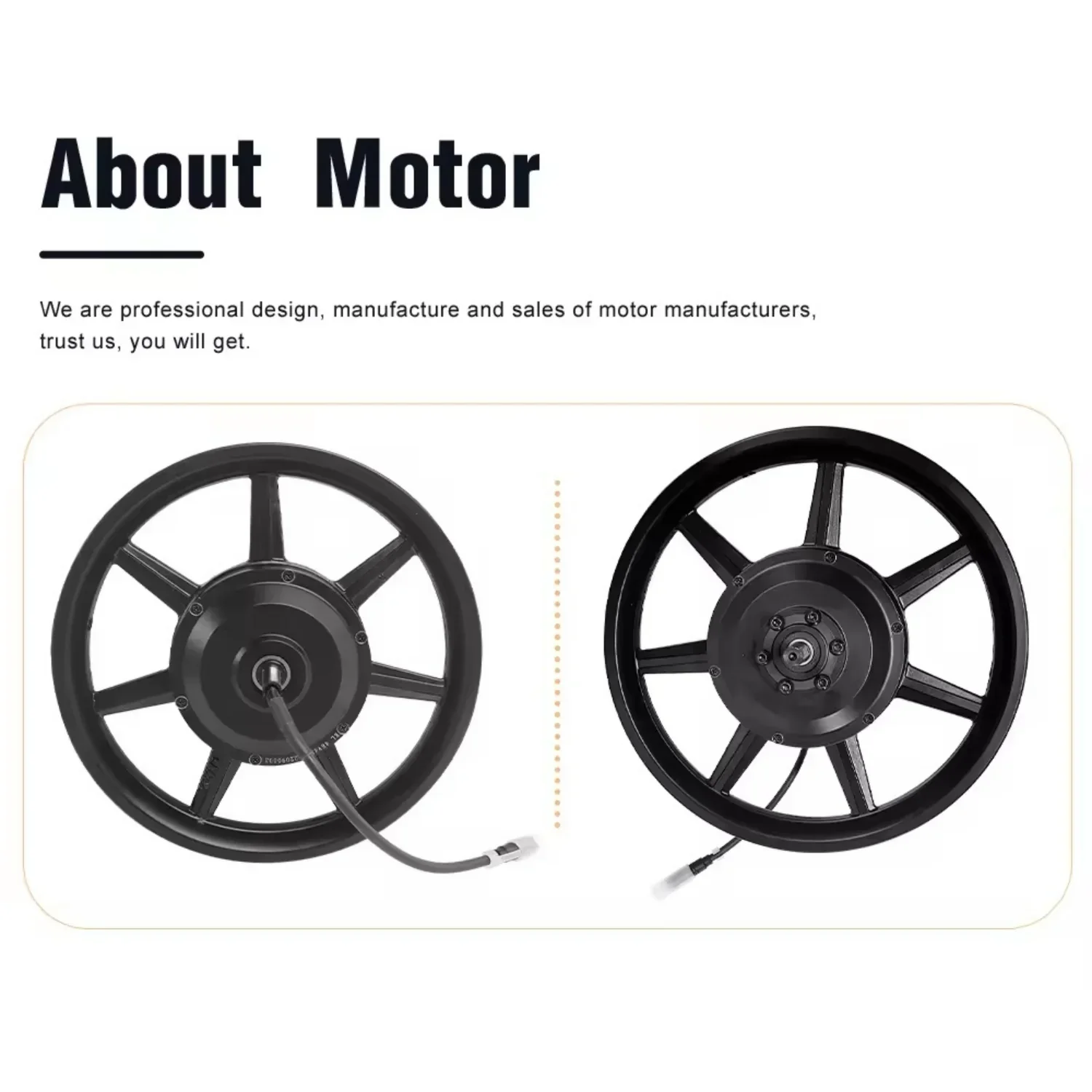 VIVI Electric Bike Motor Rear Brushless Hub Motors - Image 47