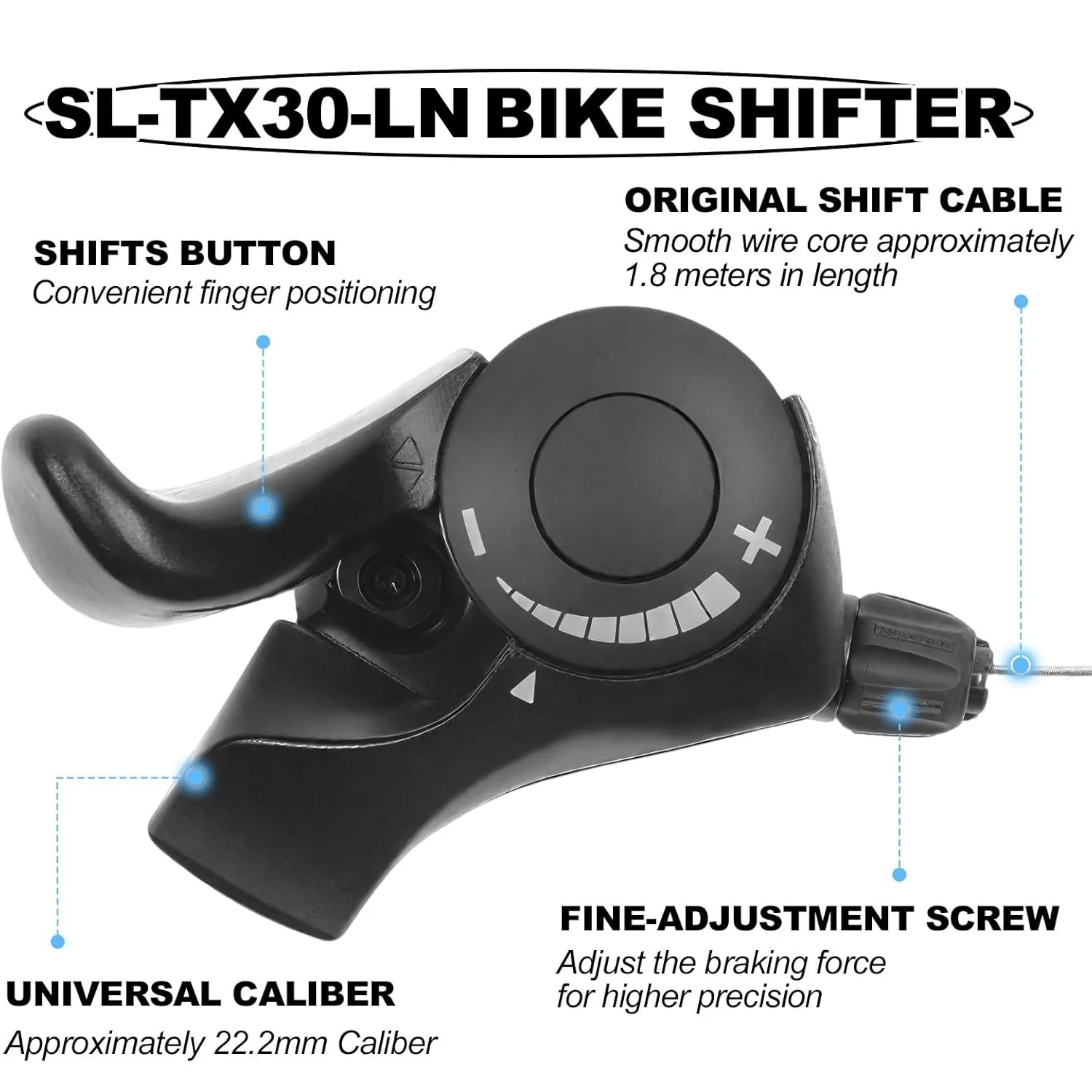VIVI Electric Bike Shifter SL-TX30 Thumb Shifters - Image 10