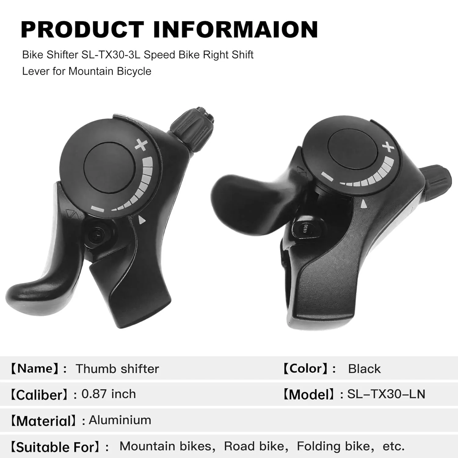 VIVI Electric Bike Shifter SL-TX30 Thumb Shifters - Image 12