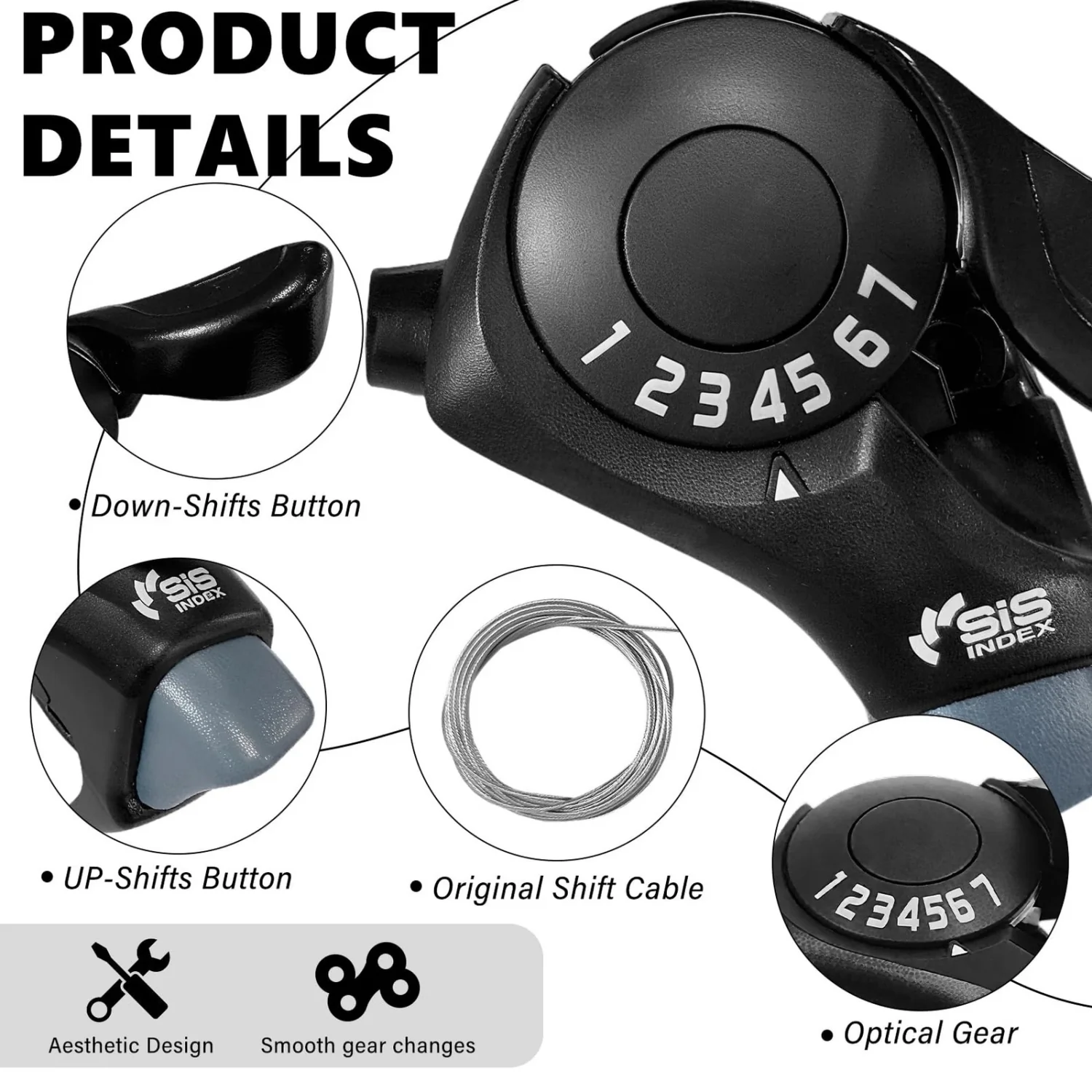 VIVI Electric Bike Shifter SL-TX30 Thumb Shifters - Image 19