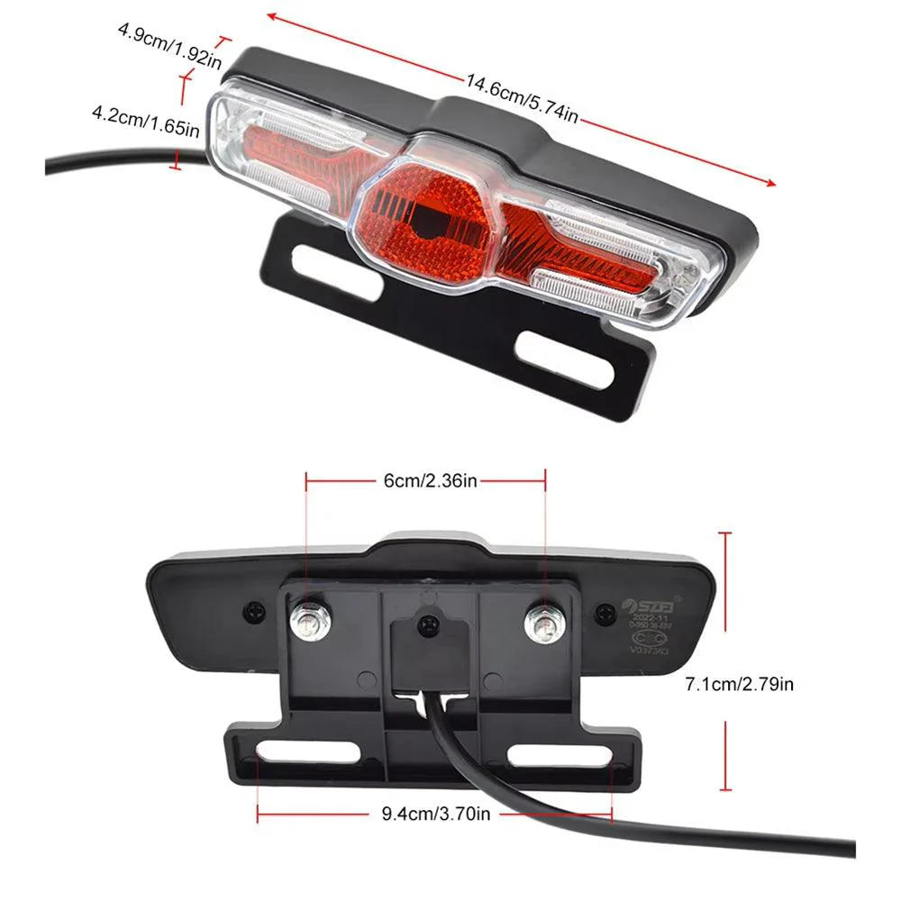 VIVI Electric Bike Taillight Rear Light - Image 15