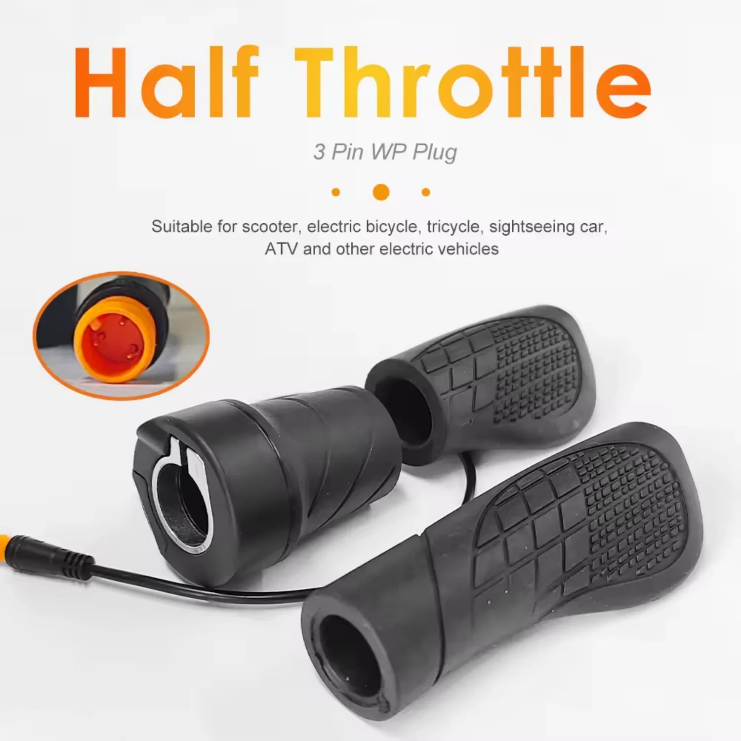 VIVI Electric Bike Twist Throttle Grip Set - Image 6