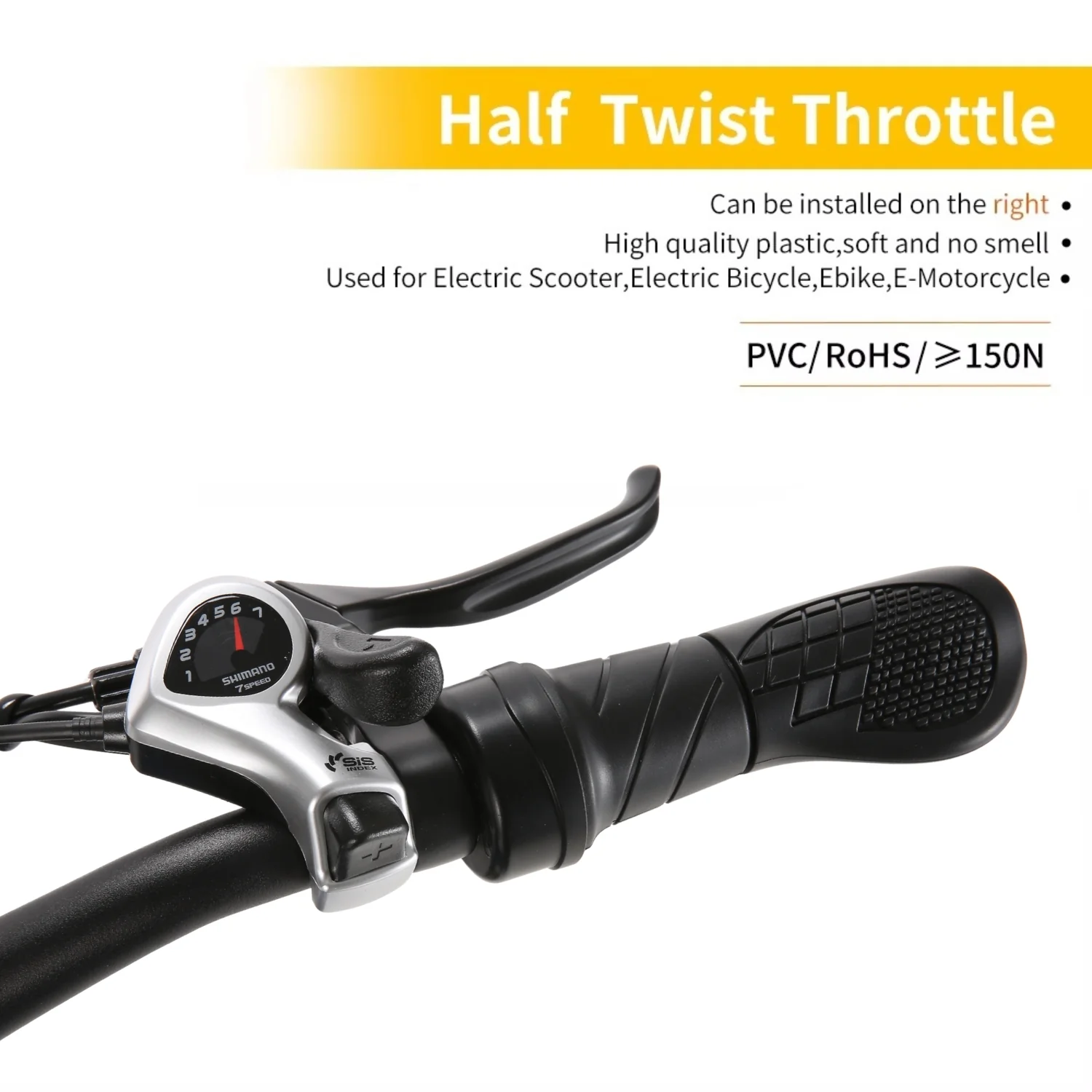 VIVI Electric Bike Twist Throttle Grip Set - Image 9