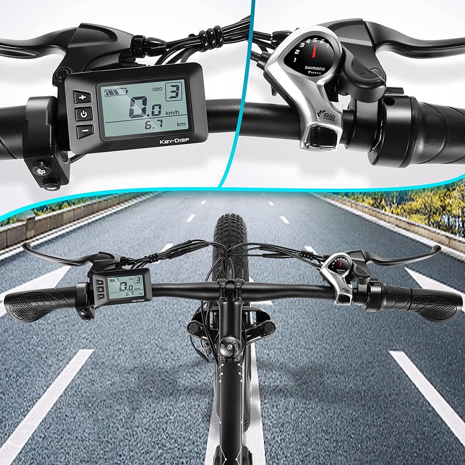 VIVI F26FUL Electric Bike Long Range Fat Tire Electric Bike SGS Certified to UL2849 - Image 14