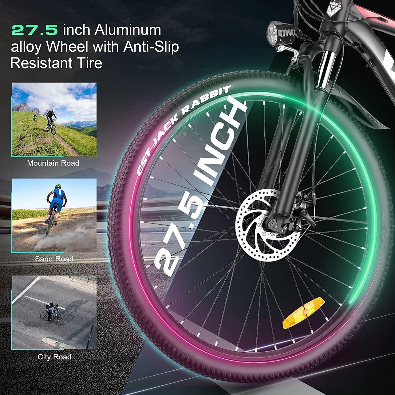 VIVI H7UL Electric Bike 27.5" Off Road Electric Mountain Bike SGS Certified to UL2849 - Image 6