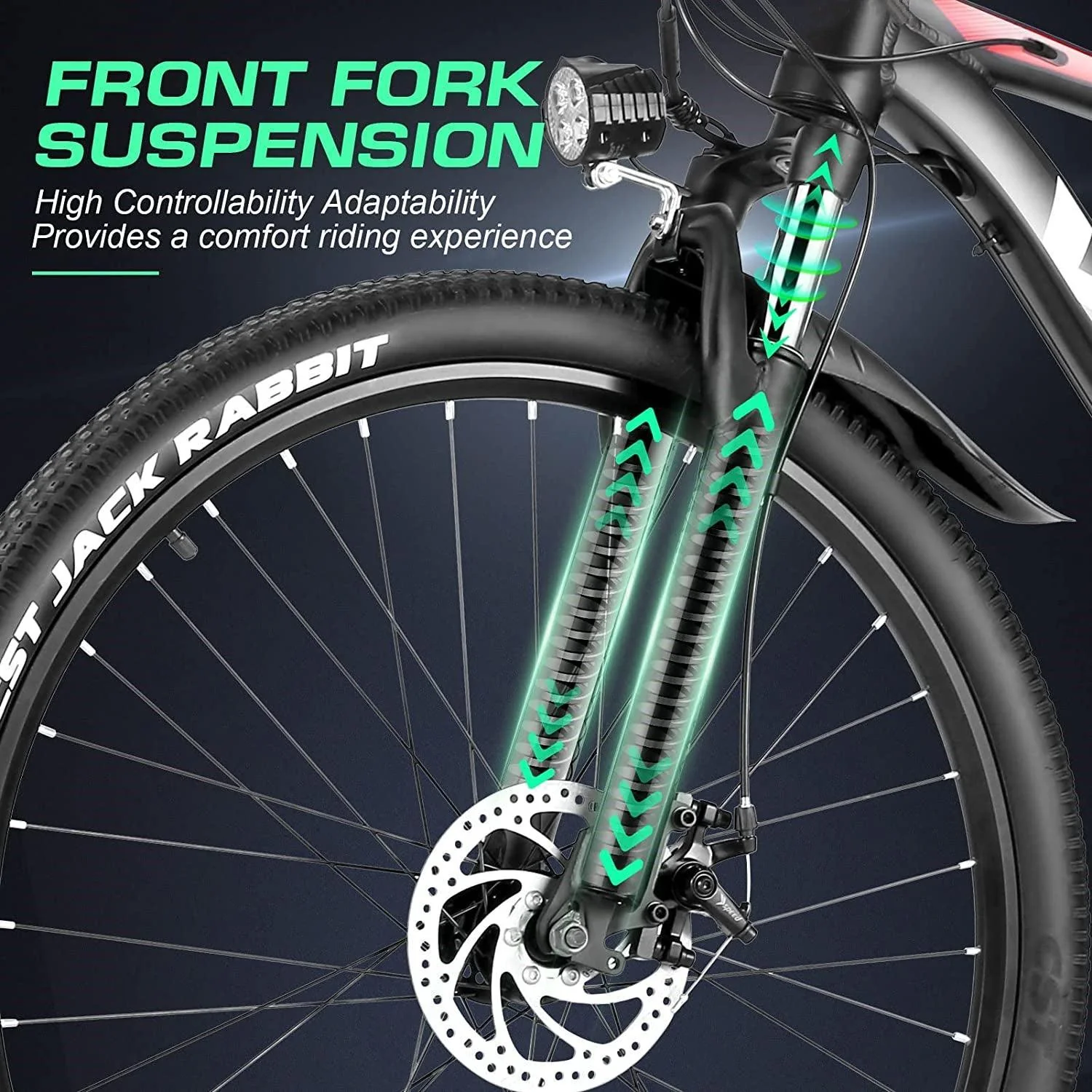 VIVI H7UL Electric Bike 27.5" Off Road Electric Mountain Bike SGS Certified to UL2849 - Image 7