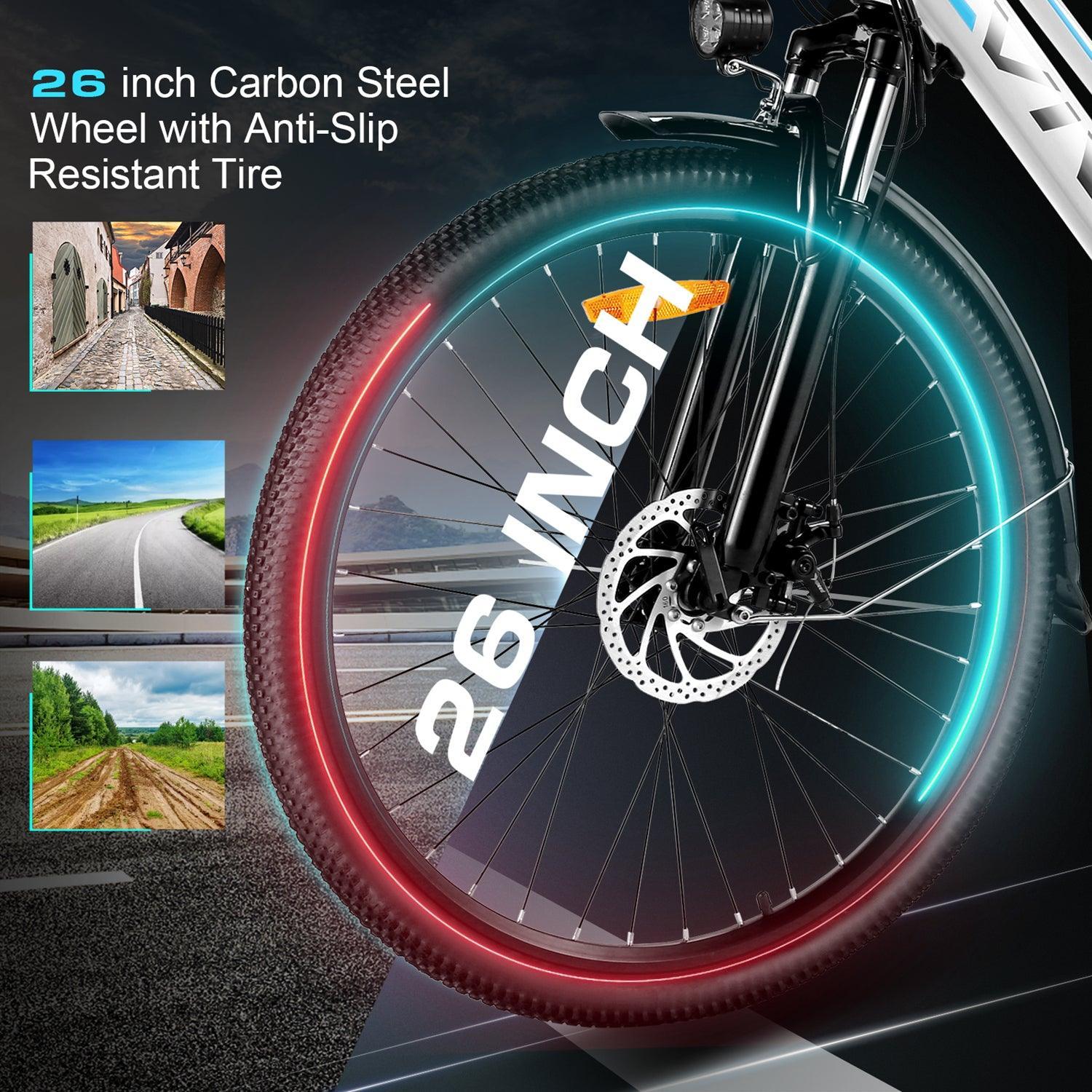 VIVI MT26GUL Electric Bike Rambler Electric Commuter Bike SGS Certified to UL2849 - Image 7