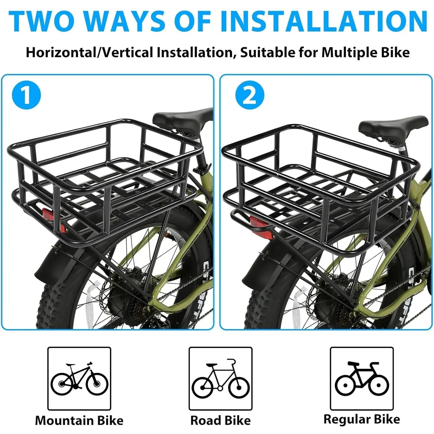 VIVI Rear Rack Basket Cargo Baskets for ACE01 & ACE07 - Image 10