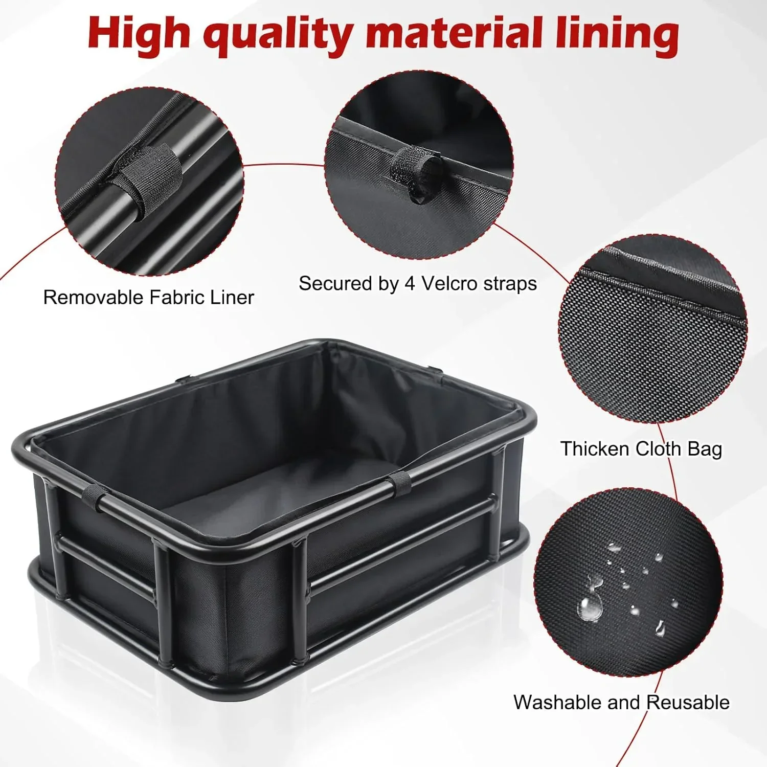 VIVI Rear Rack Basket Cargo Baskets for ACE01 & ACE07 - Image 17
